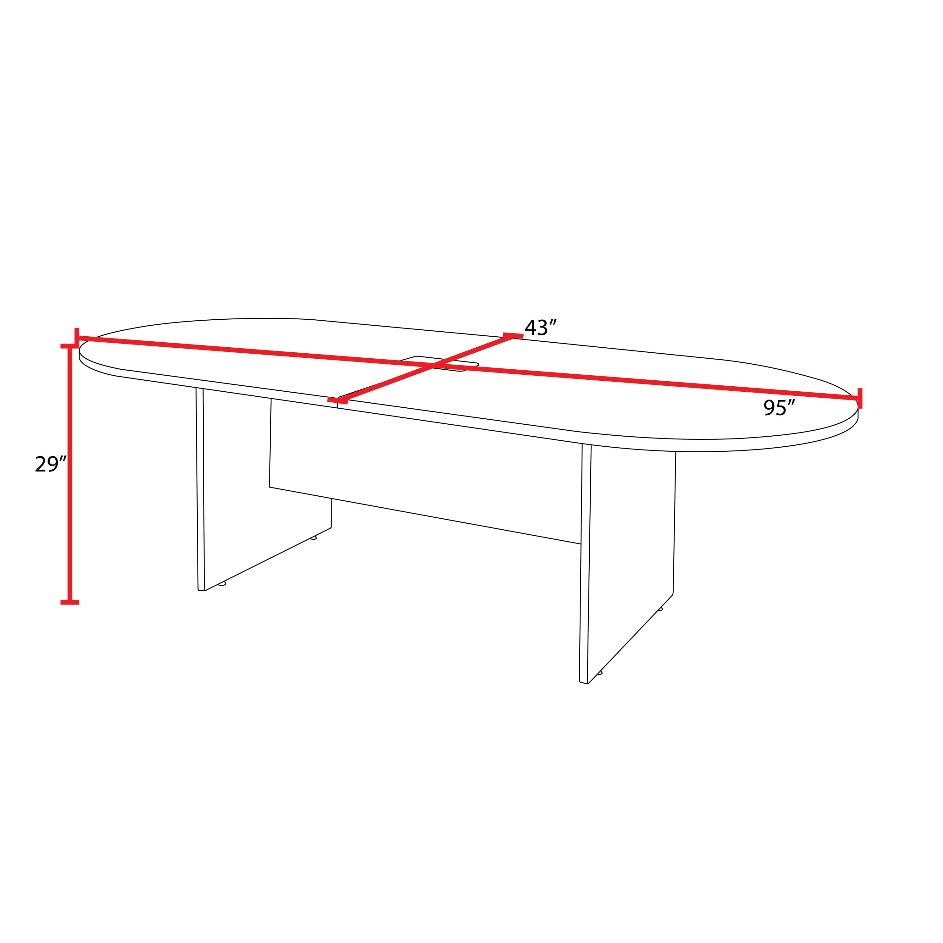 Regency LCTRT9543AG Office-Tables - View #7
