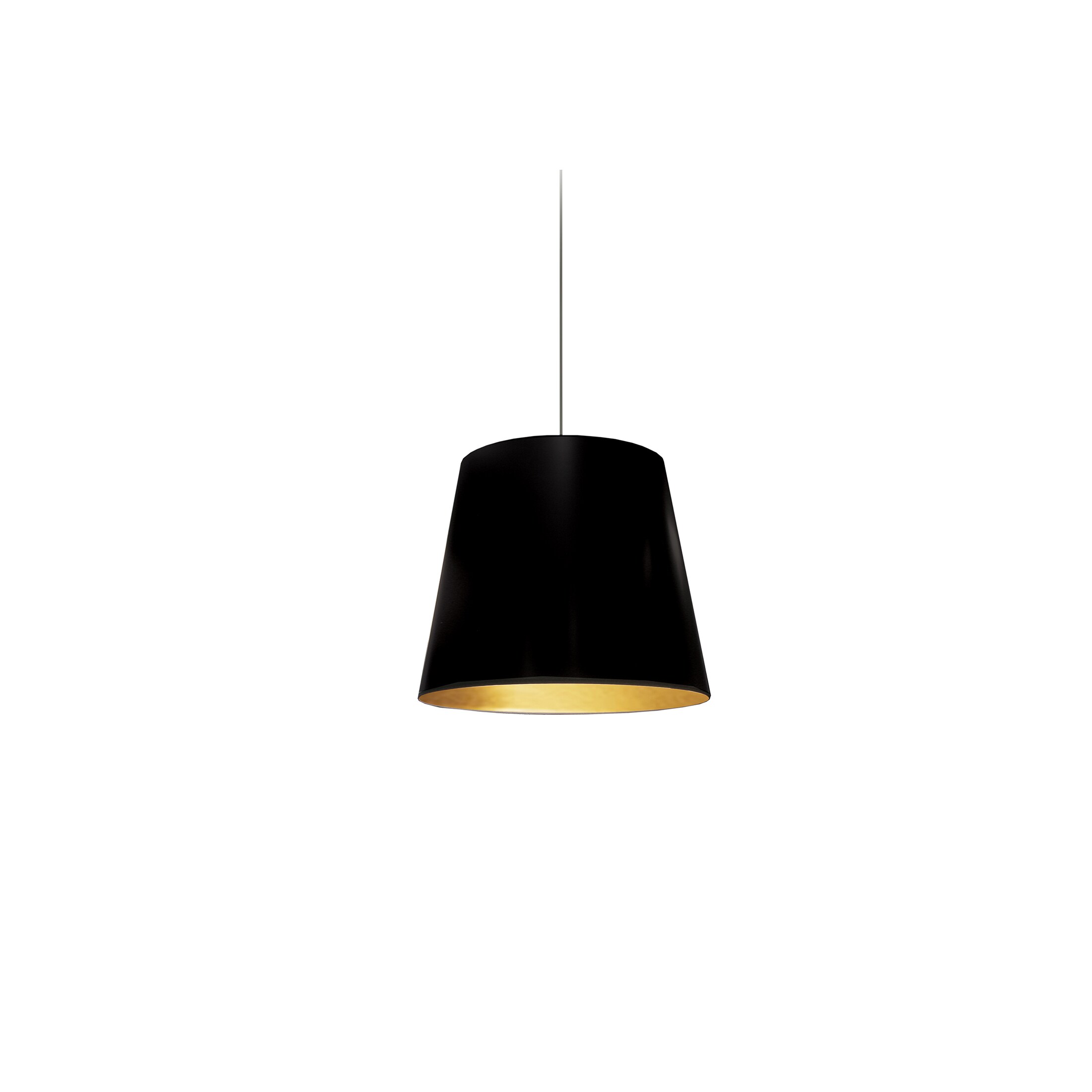 Dainolite OD-XS-698 Oversized Drum Black Modern/Contemporary Drum Hanging Pendant Light