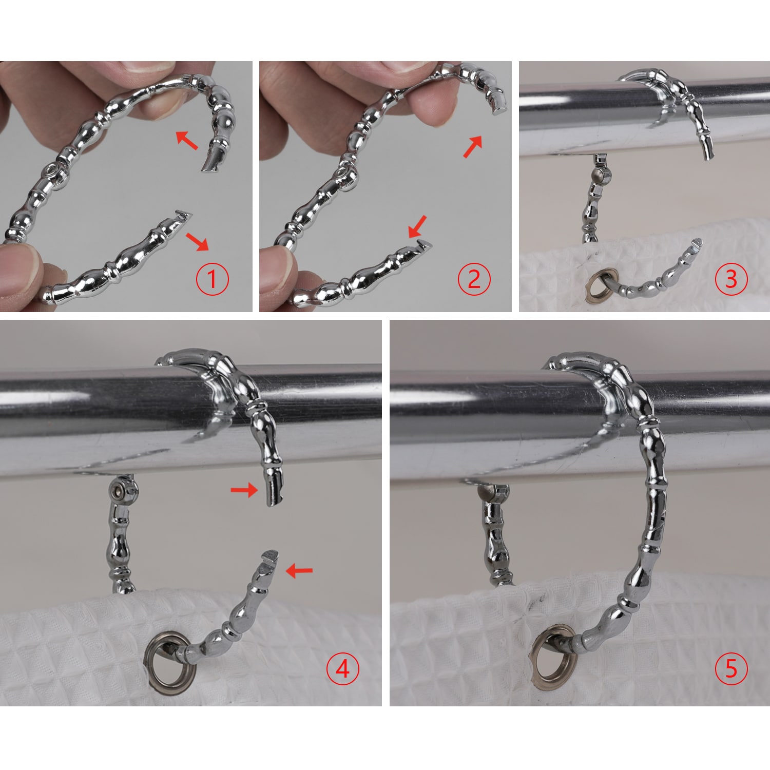 Utopia Alley HK24SS Shower-Rings-Hooks - View #9