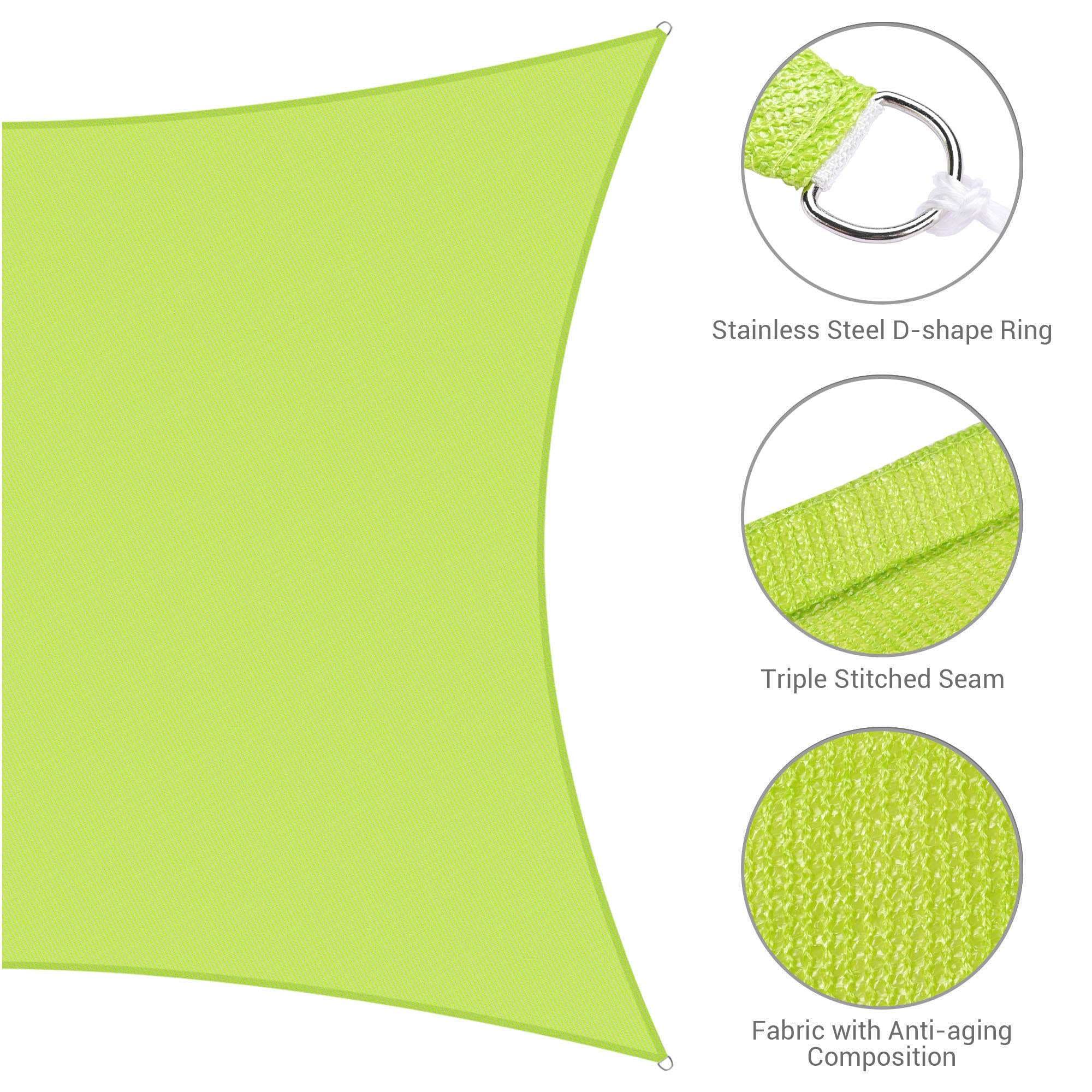 Yescom 07SSSSET008-1319-LO Shade-Sail-Fabric-Access - View #6