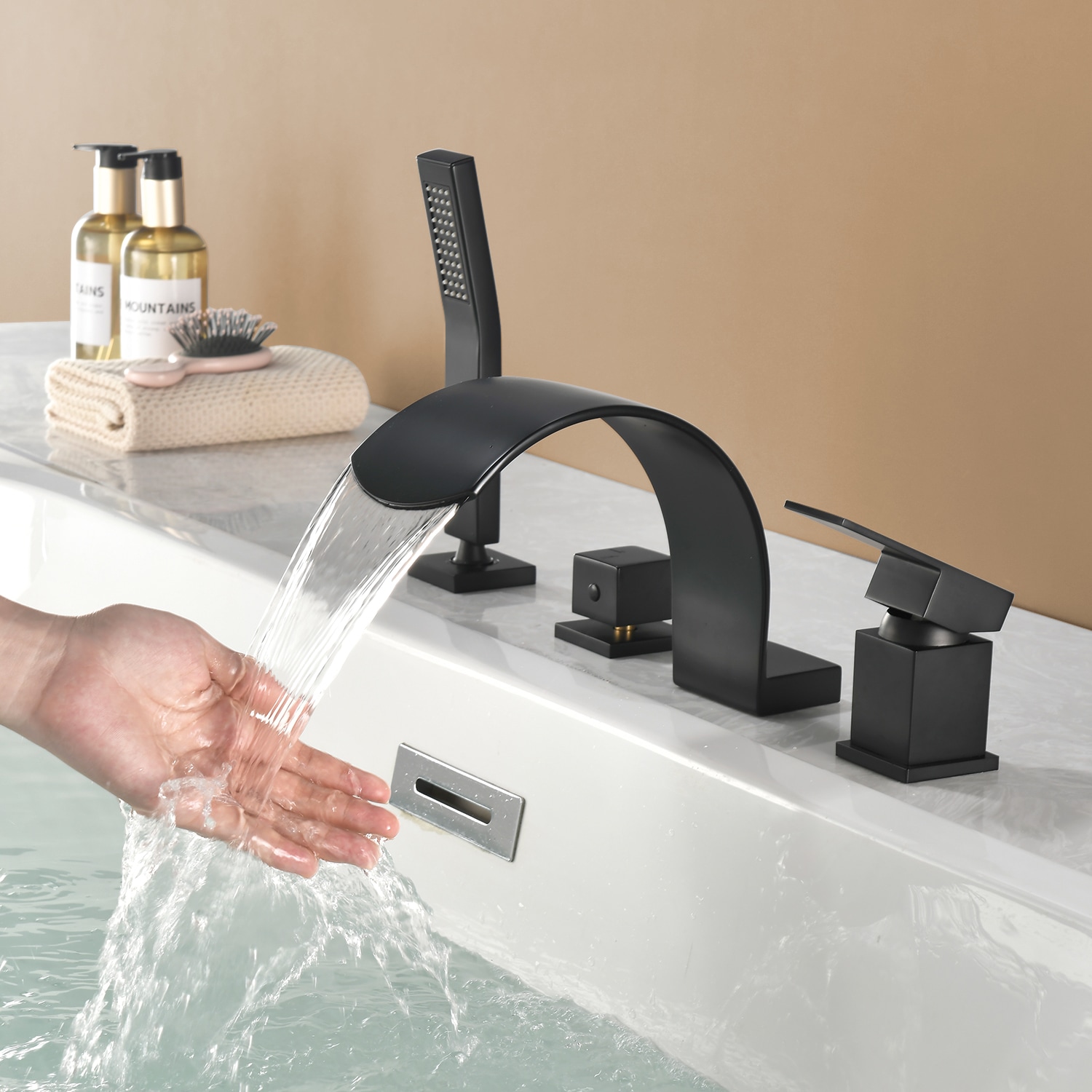 WELLFOR SPA-1729B Roman-Tub-Faucets - View #2