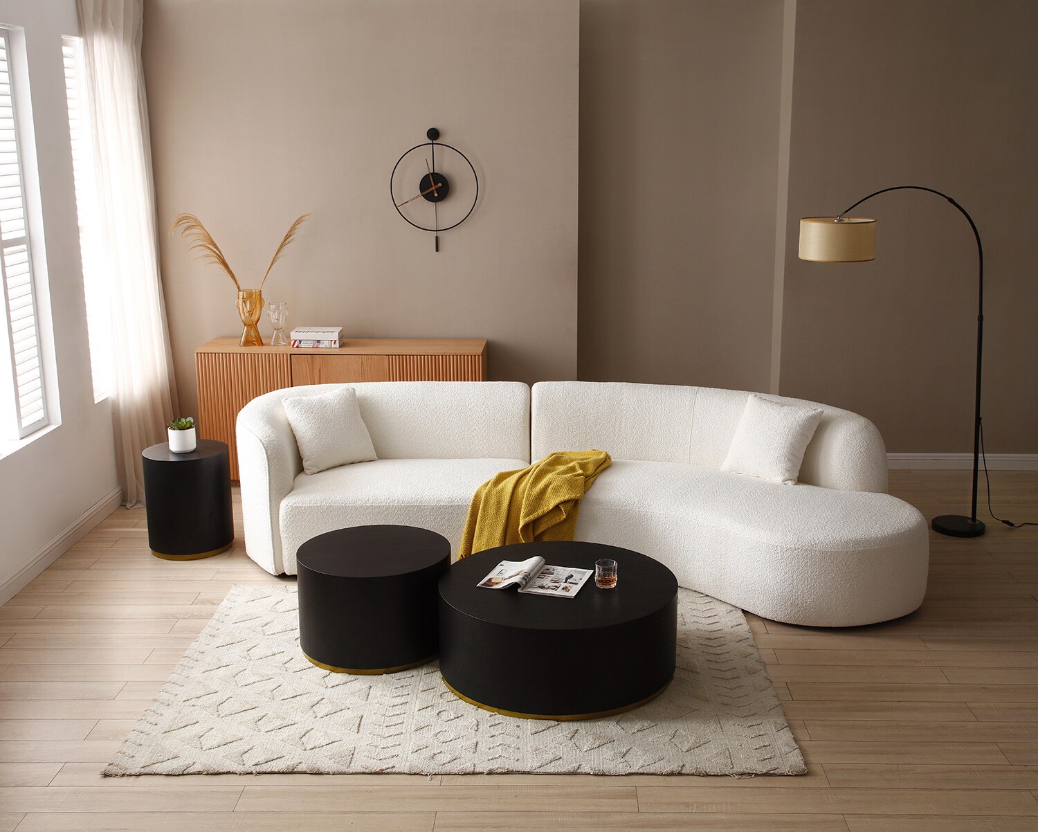 SINOFURN SYA020153BG Sofas-Loveseats - View #3