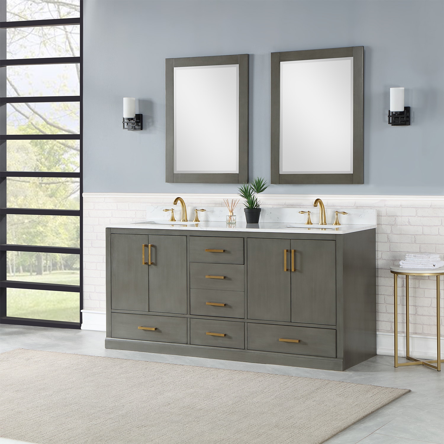 Altair 544072-GP-AW Bath-Vanity-Combo - View #6