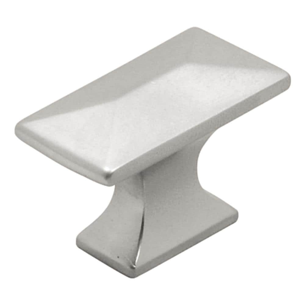 Hickory Hardware P2150-PN Bungalow Pearl Nickel Rectangular Contemporary Cabinet Knob