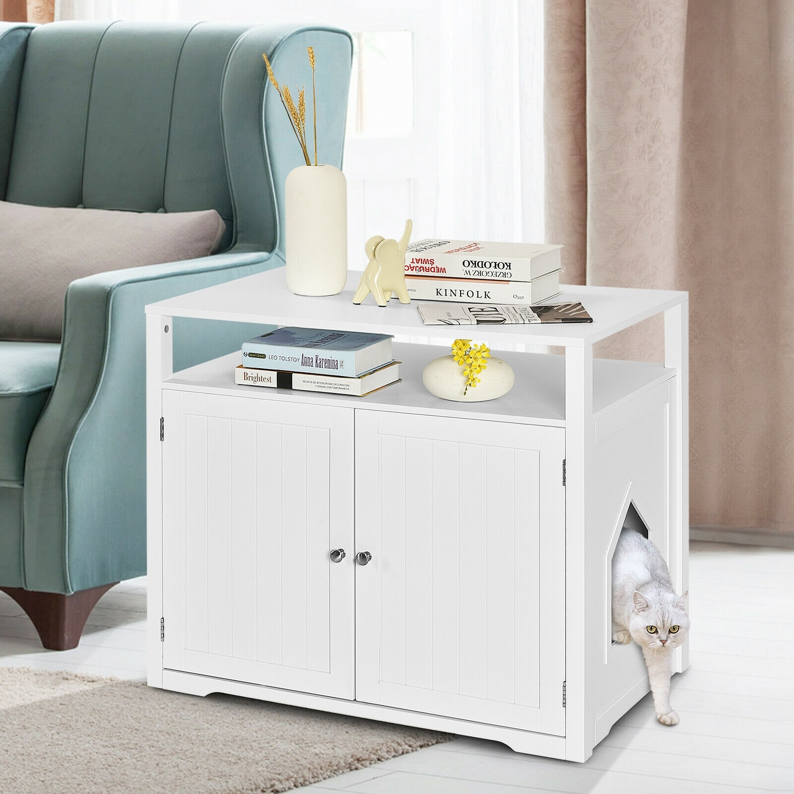 LIVIZA PTJ7426WH Litter-Boxes - View #7