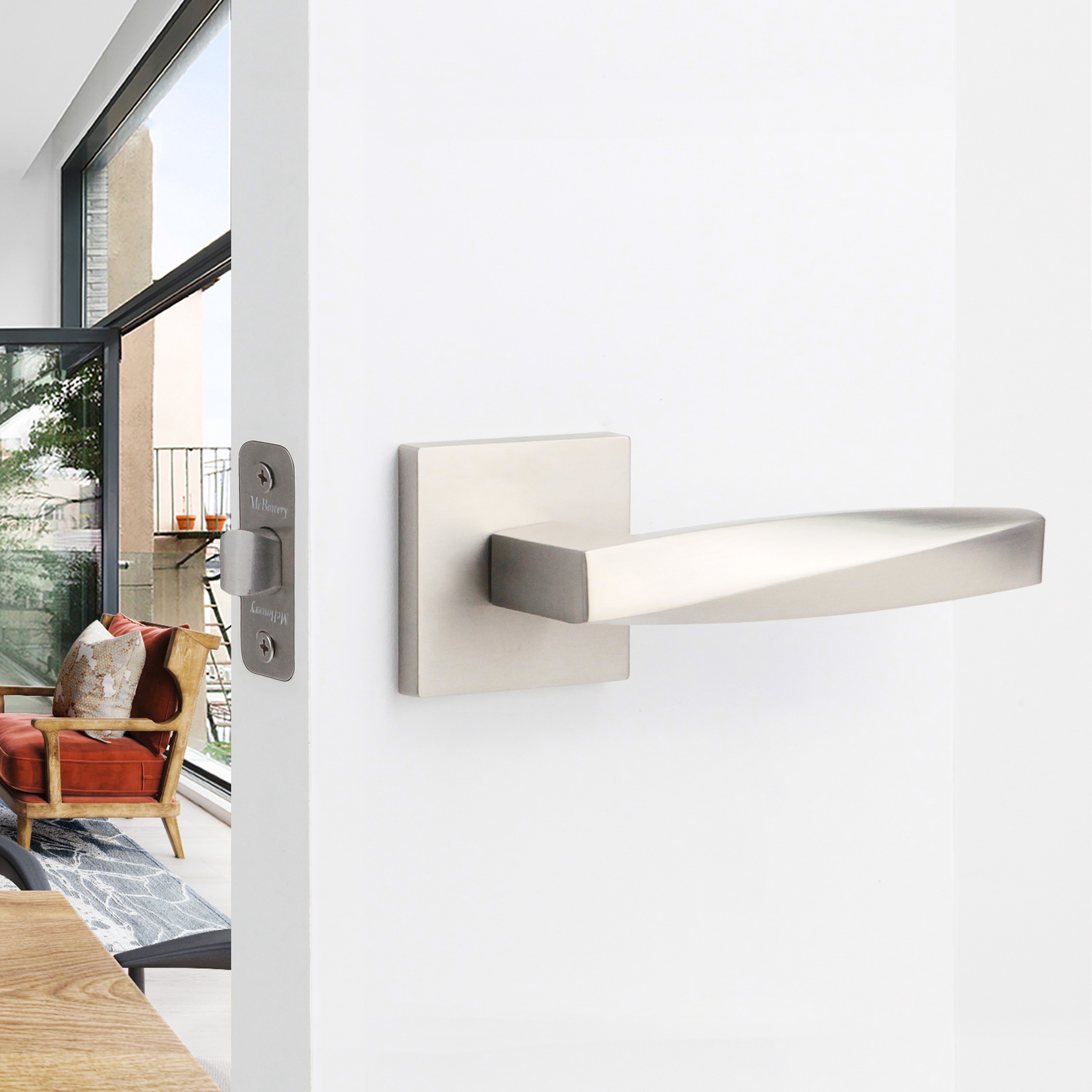 McBowery MB-1102PVSN-LH Door-Handles - View #6