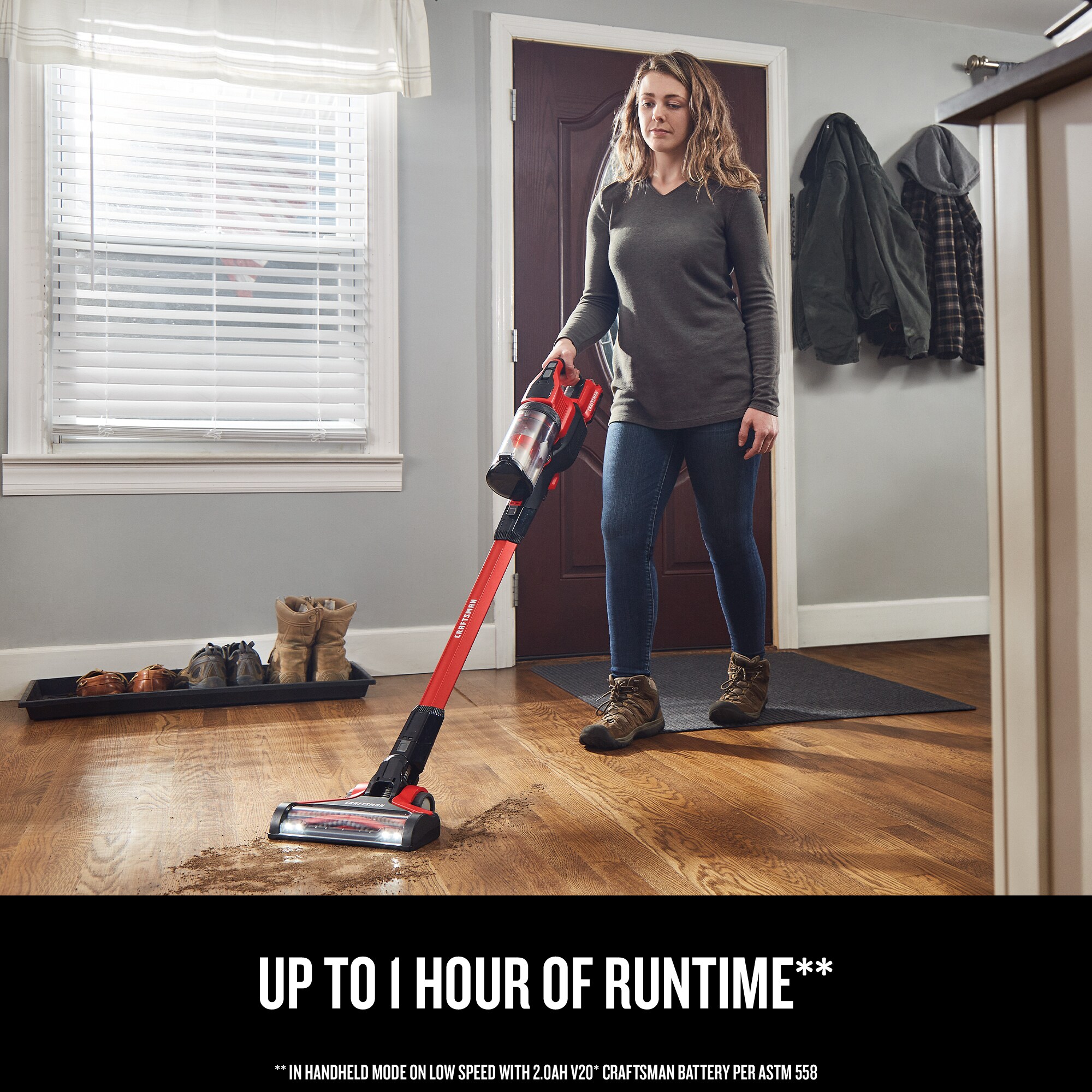 CRAFTSMAN V20 20 Volt Cordless Pet Stick Vacuum