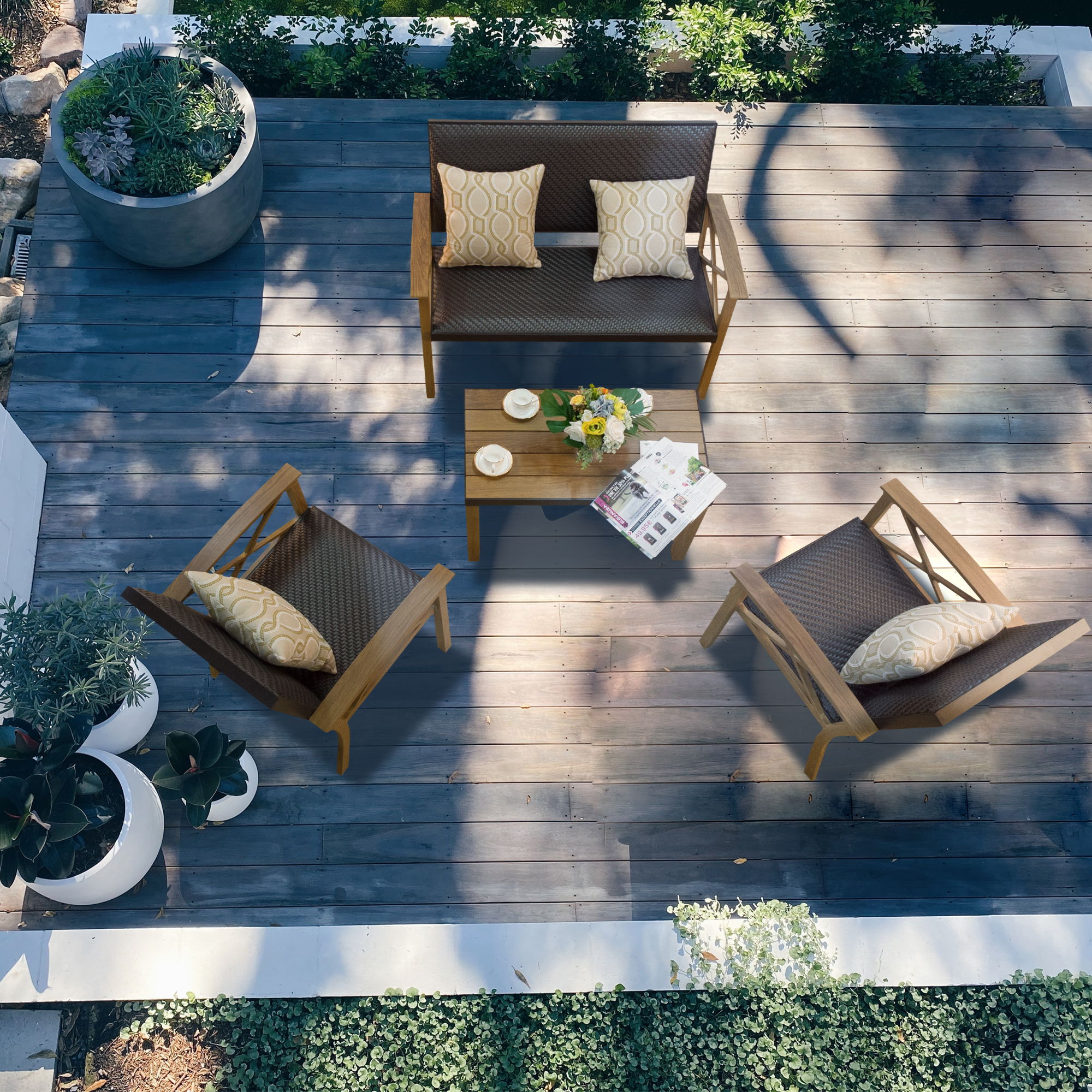 Kozyard KZF609BRW Patio-Conversation-Sets - View #6