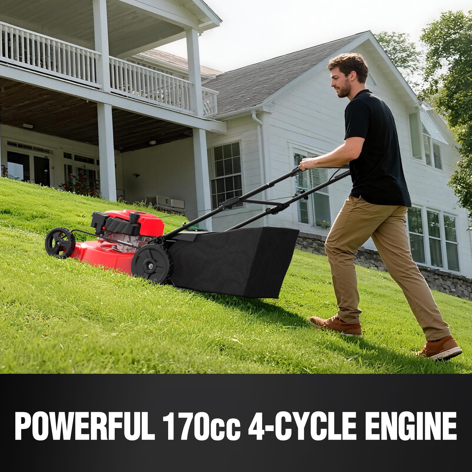 PowerSmart V8622S1-L Gas-Walk-Behind-Mowers - View #5