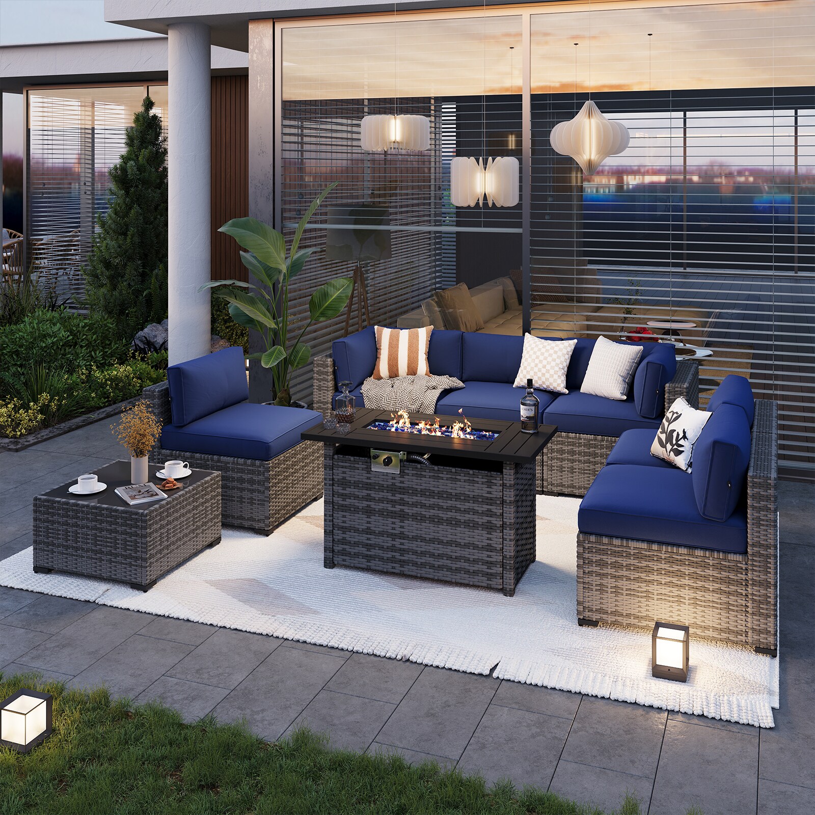 AOXUN PA-120GR13 Patio-Conversation-Sets - View #8