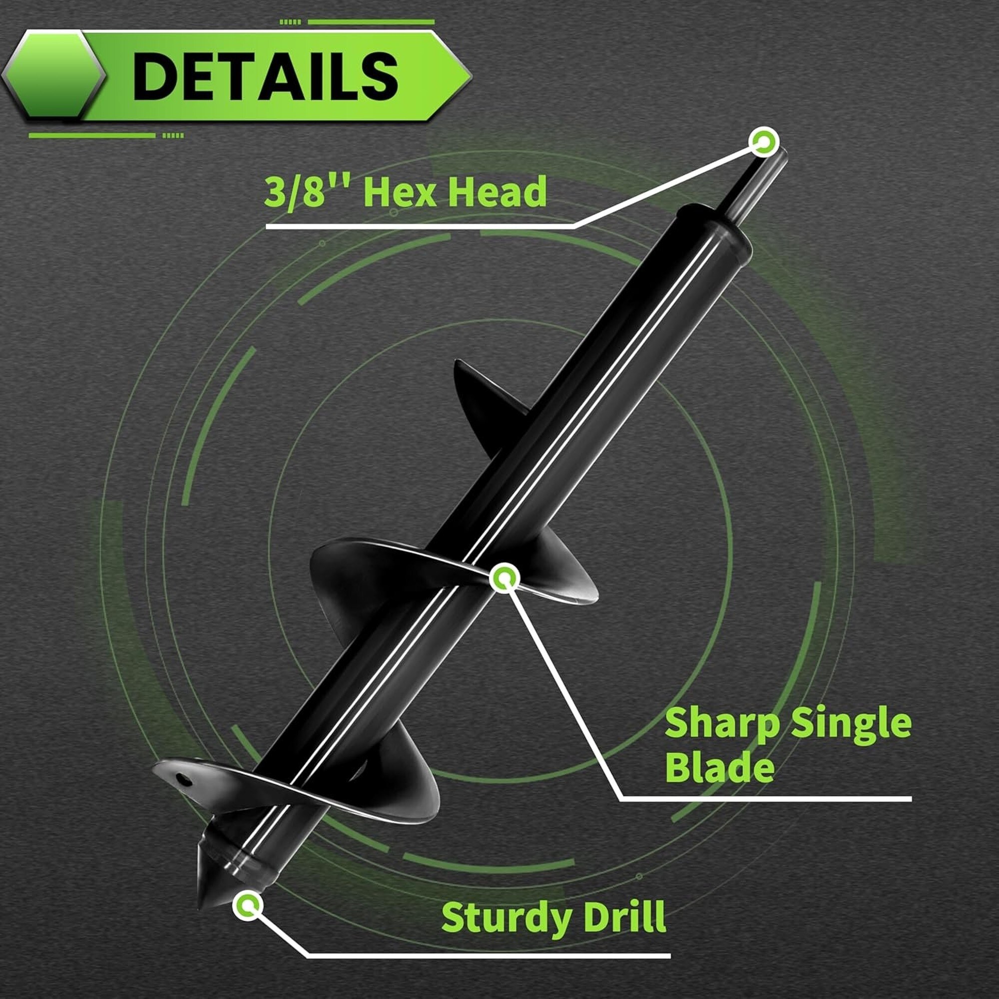 Angel Sar L2MJA523AB01 Auger-Bits - View #3