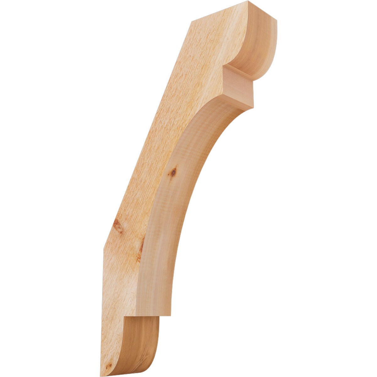 Ekena Millwork BRC04X14X26OLY00RWR 4-in x 14-in x 26-in Western Red Cedar Unfinished Wood Olympic rough sawn