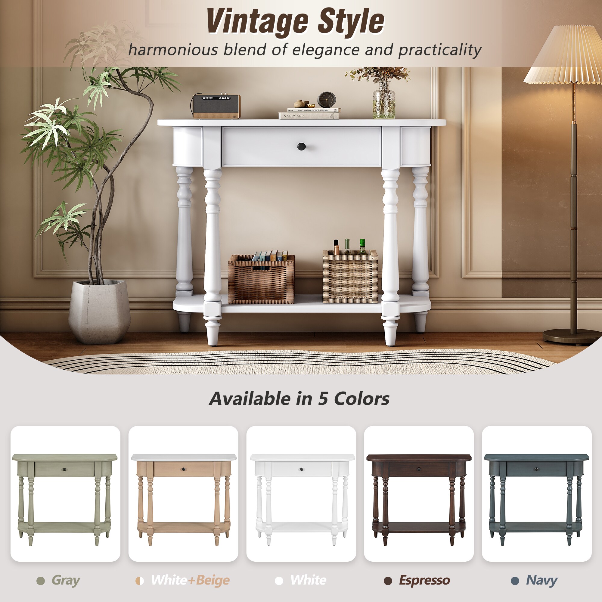 ModernLuxe N715P230795K Console-Sofa-Tables - View #4