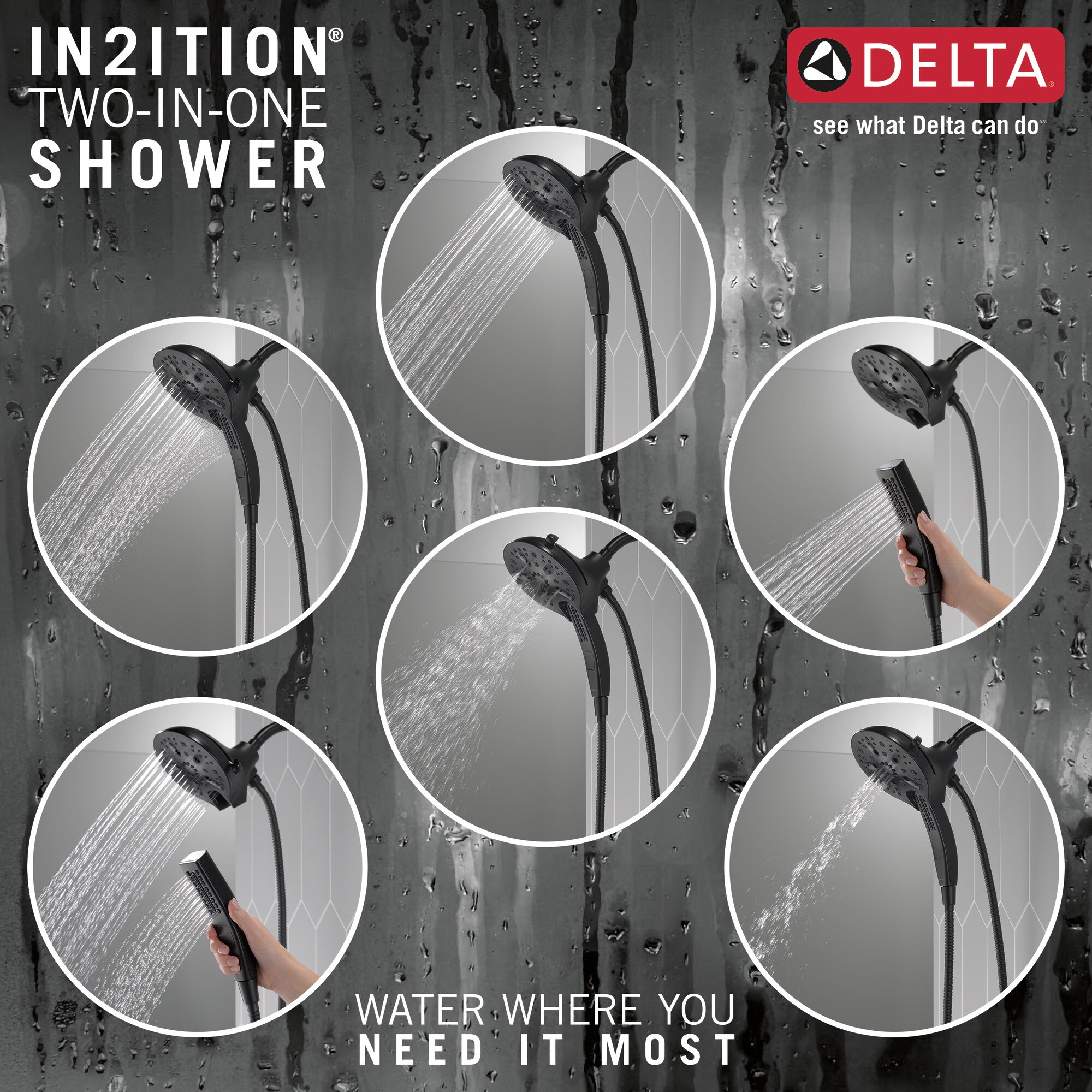 Delta 58620-BL25-PK Fixed-Showerhead - View #7