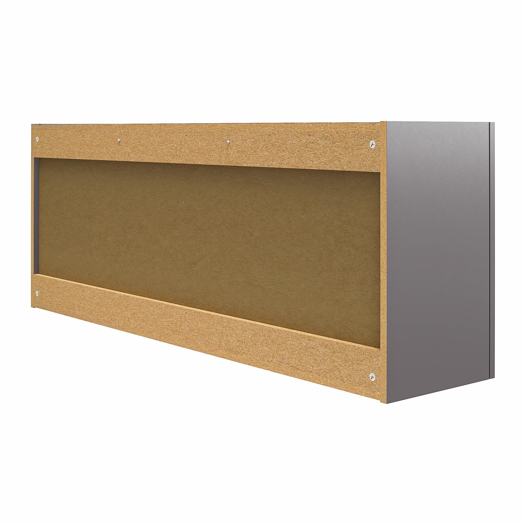 Ameriwood Home Camberly 54-in W x 20.31-in H Particleboard Graphite ...