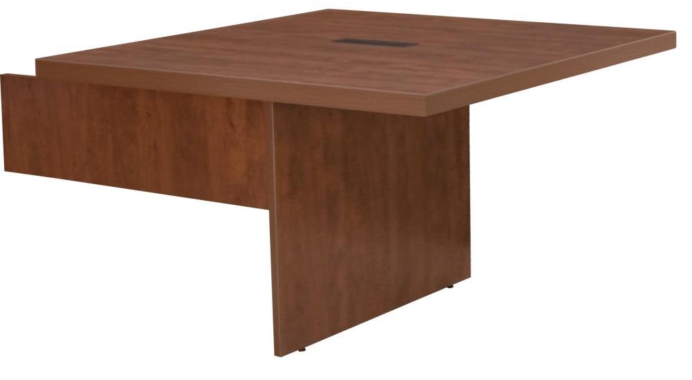 Regency LCTRT48EXTCH Legacy Red 4-Person Training Table (48-in W x 29-in H)