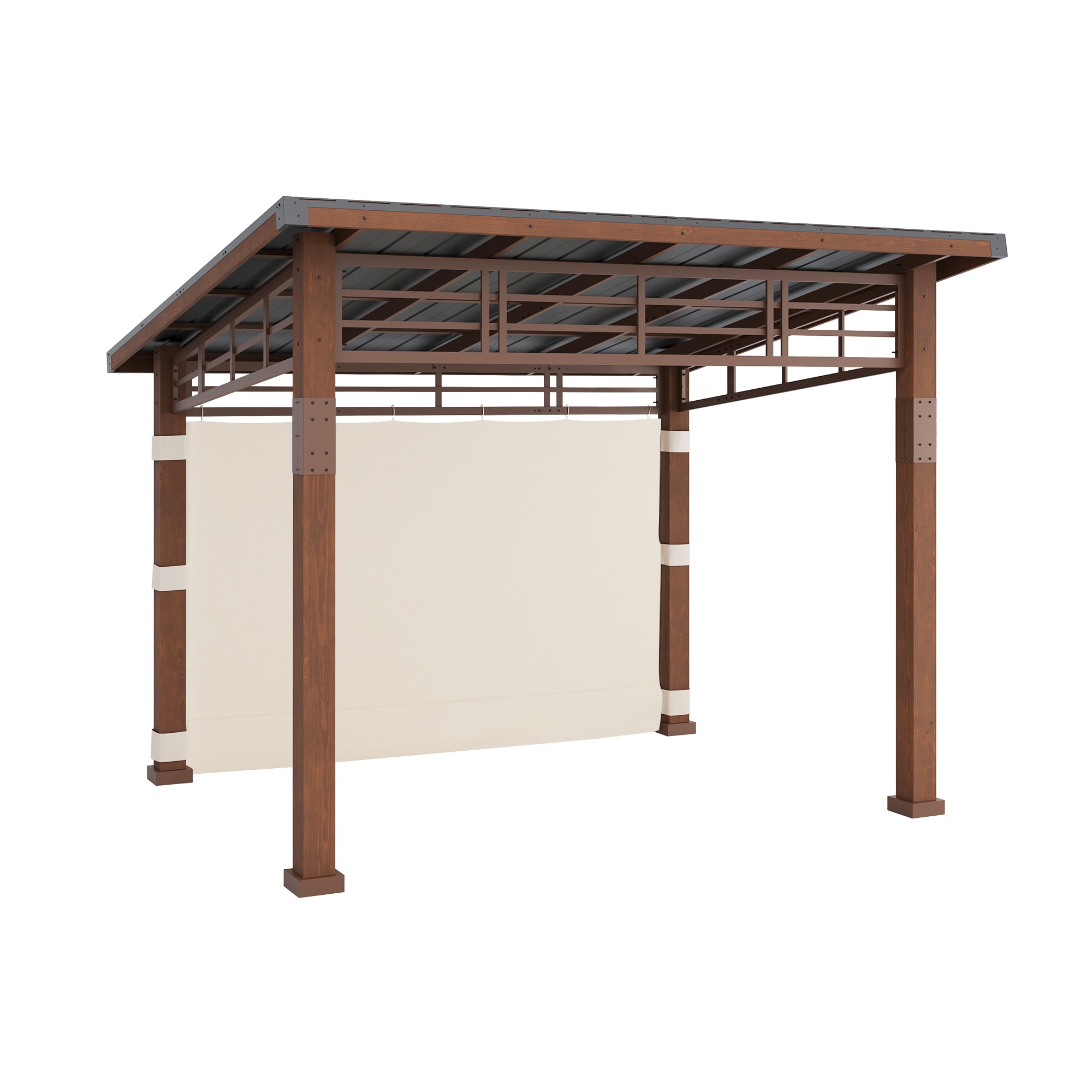Yurevna QDL-BR-1 Wood-Resin-Gazebos - View #3