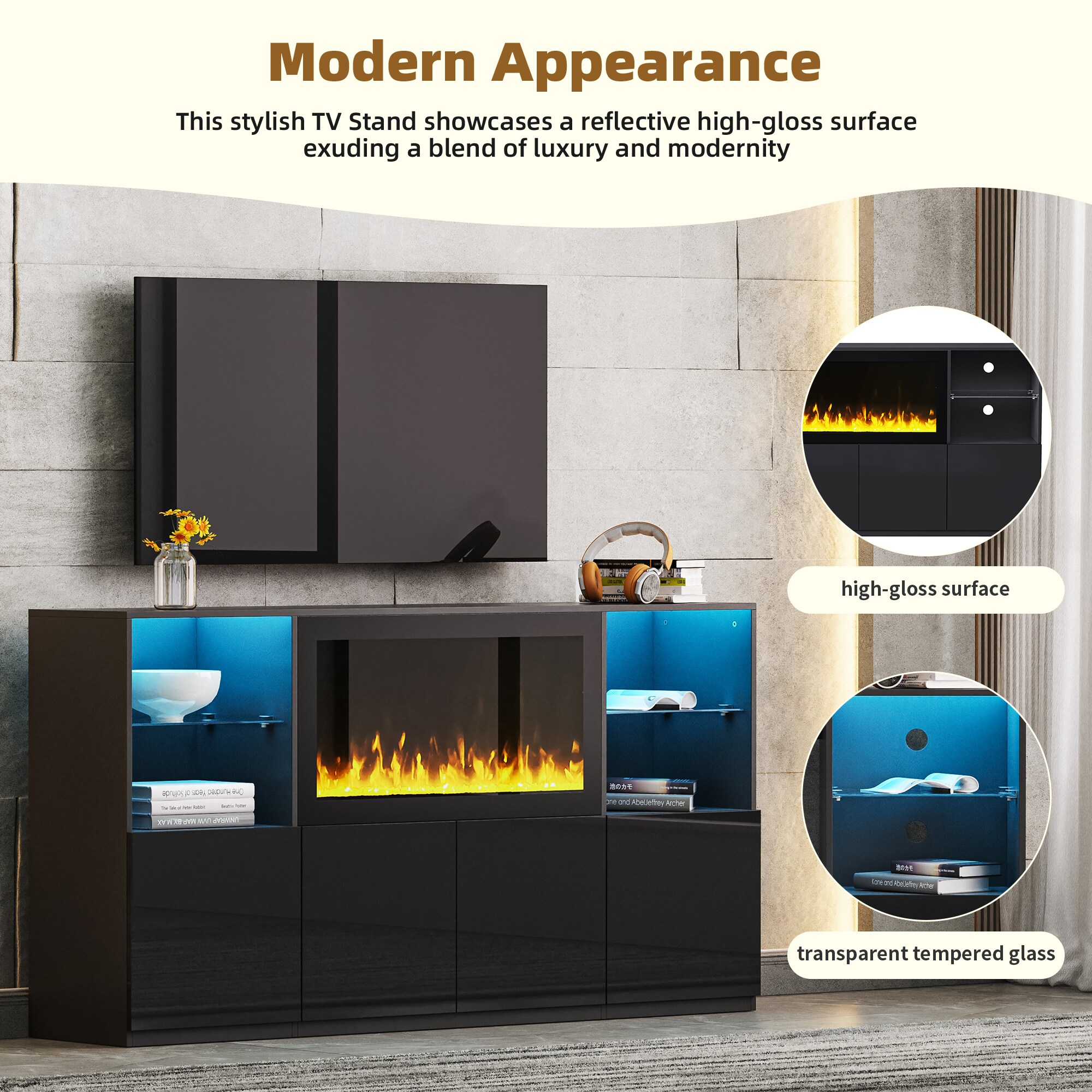 Clihome CL-OT0043B Tv-Stands - View #10