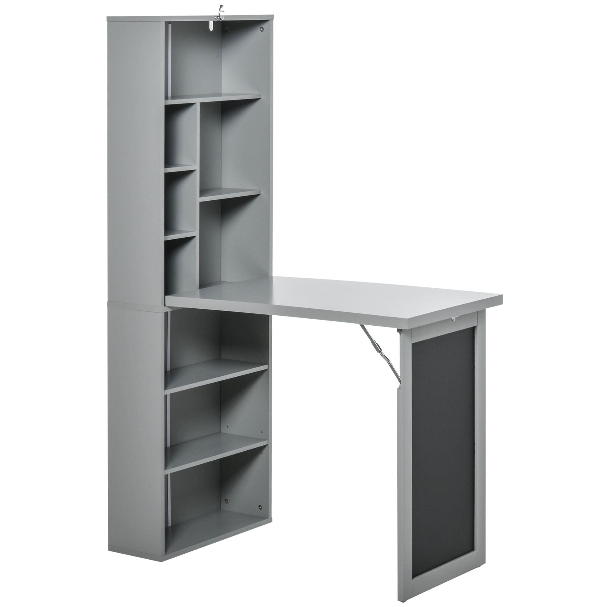 Siavonce XH19824 31-in Gray Modern/Contemporary Computer desk