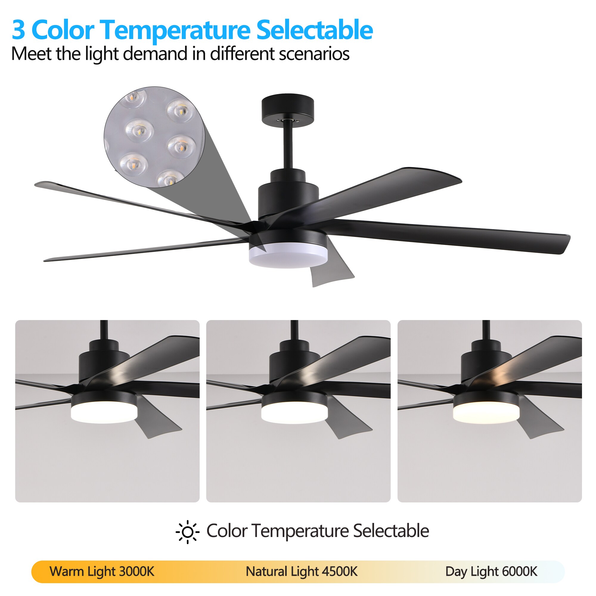 Trivework ZLD65-P1BJH Ceiling-Fans - View #6