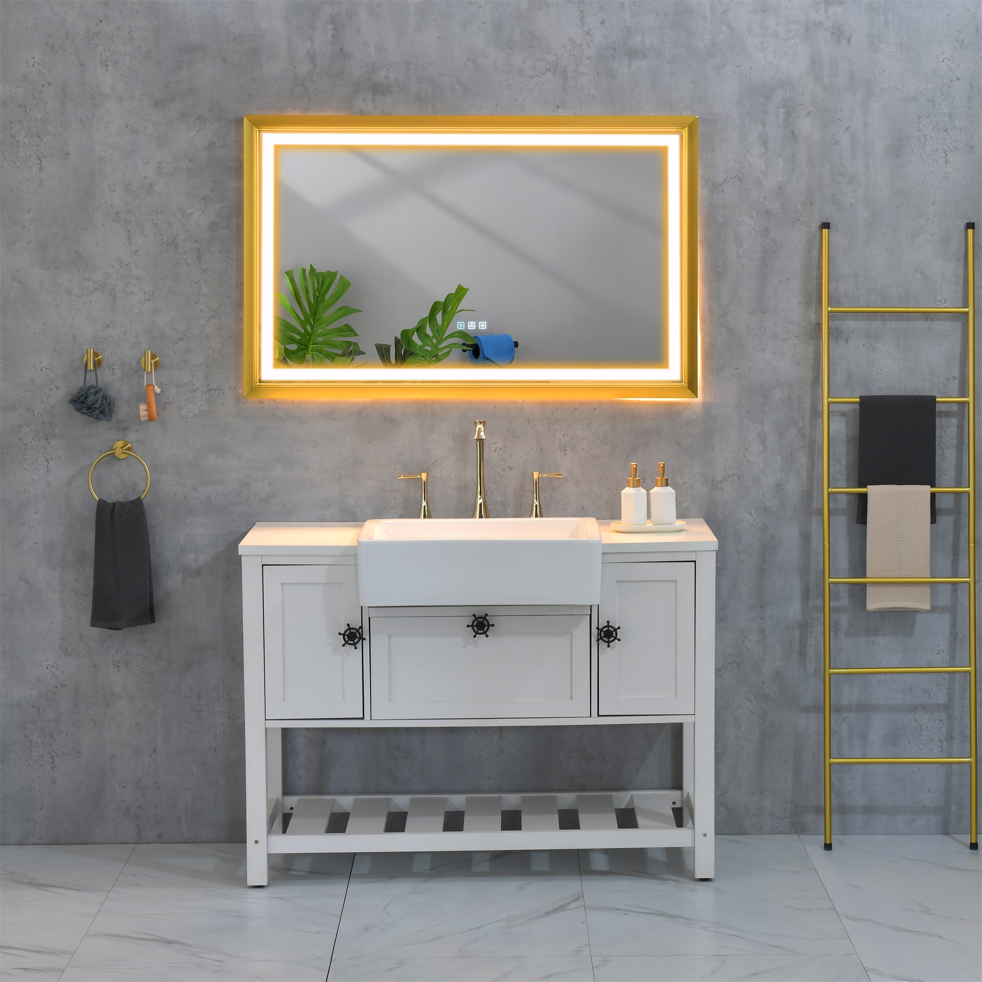 BABOOM BOM-3740547-OR Framed-Bath-Mirrors - View #6