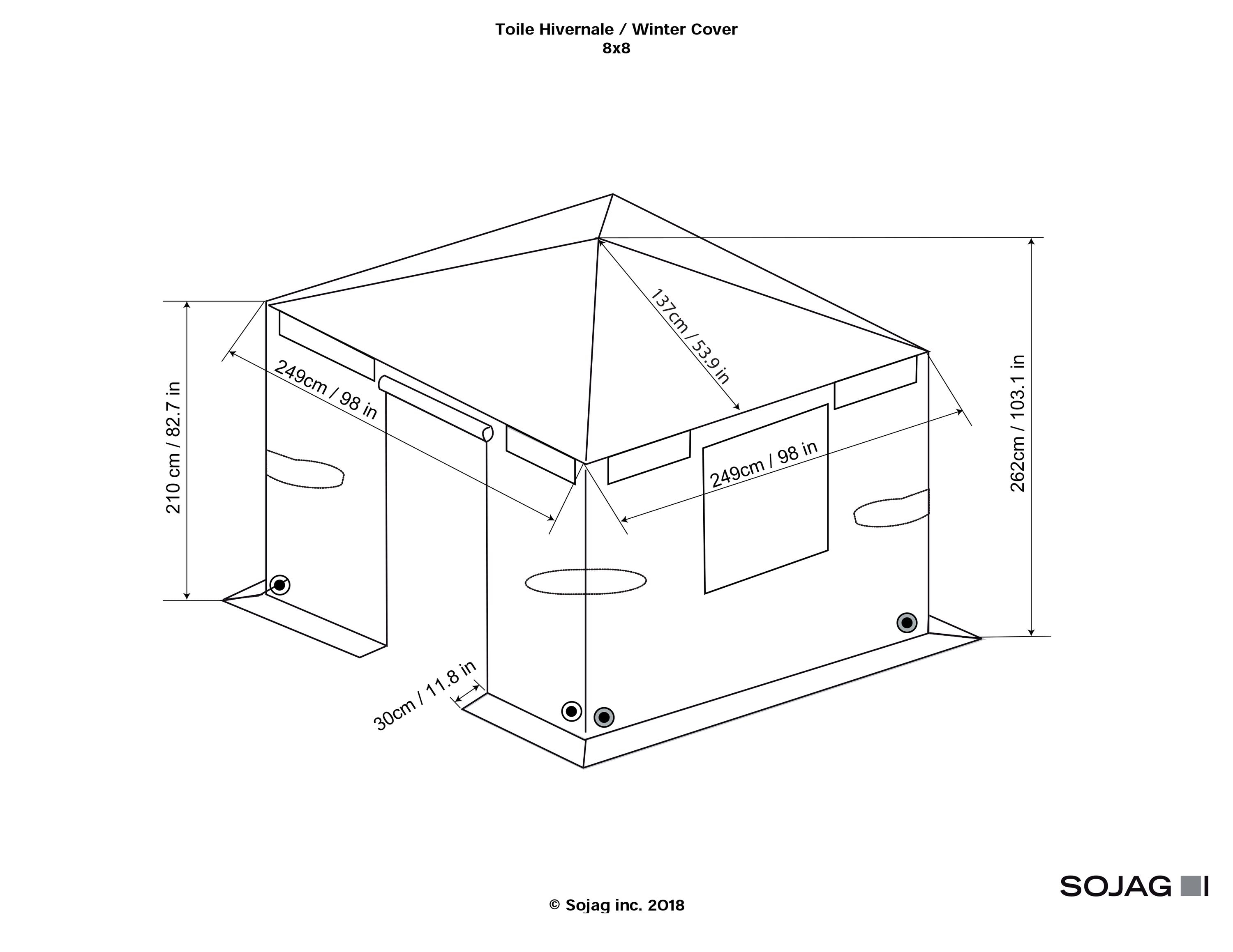 Sojag 135-9166934 Gazebo-Parts-Accessories - View #11
