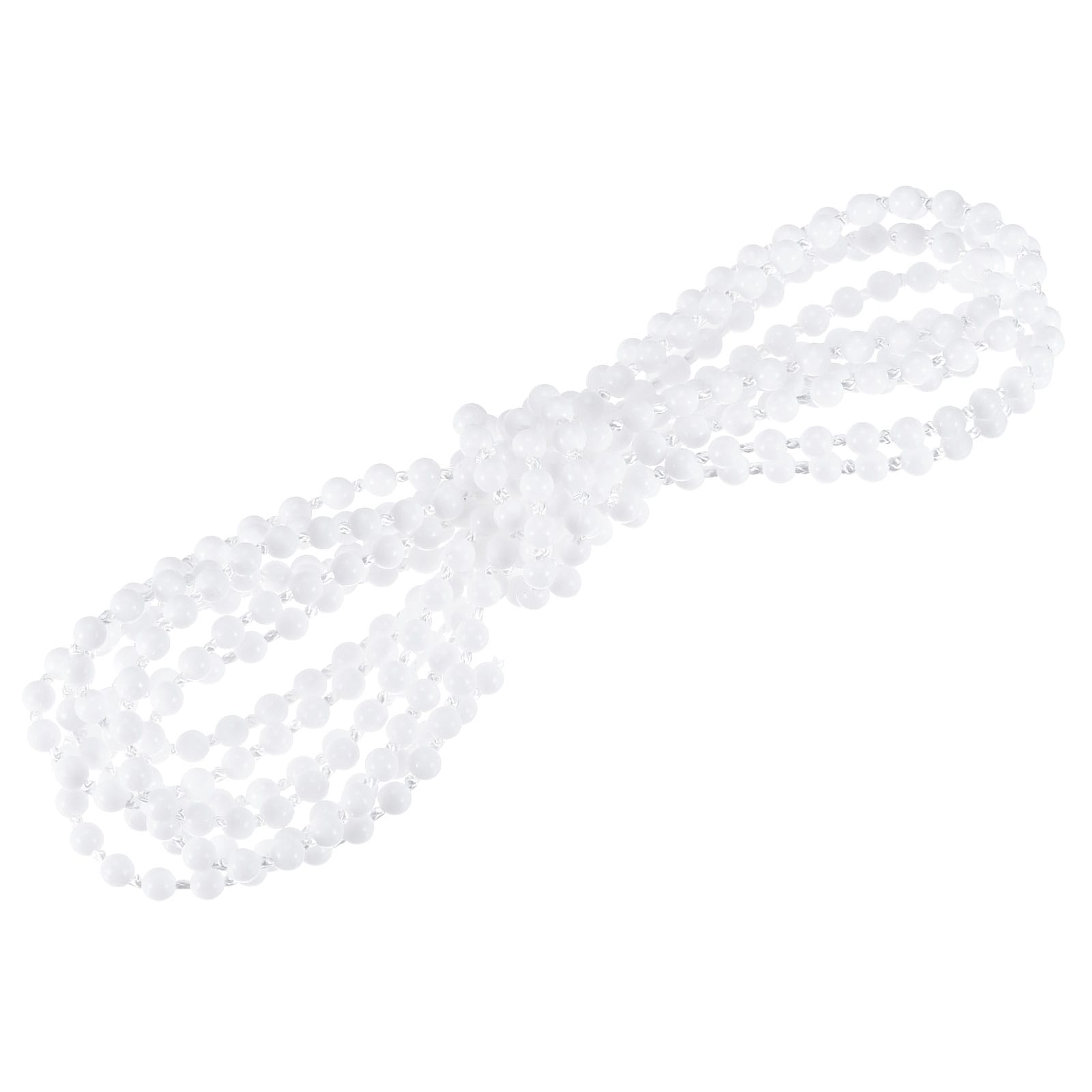 Unique Bargains - Blinds Beaded Chain Cord 3.34 Yards Roman Vertical Roller Shades for Window Cur...