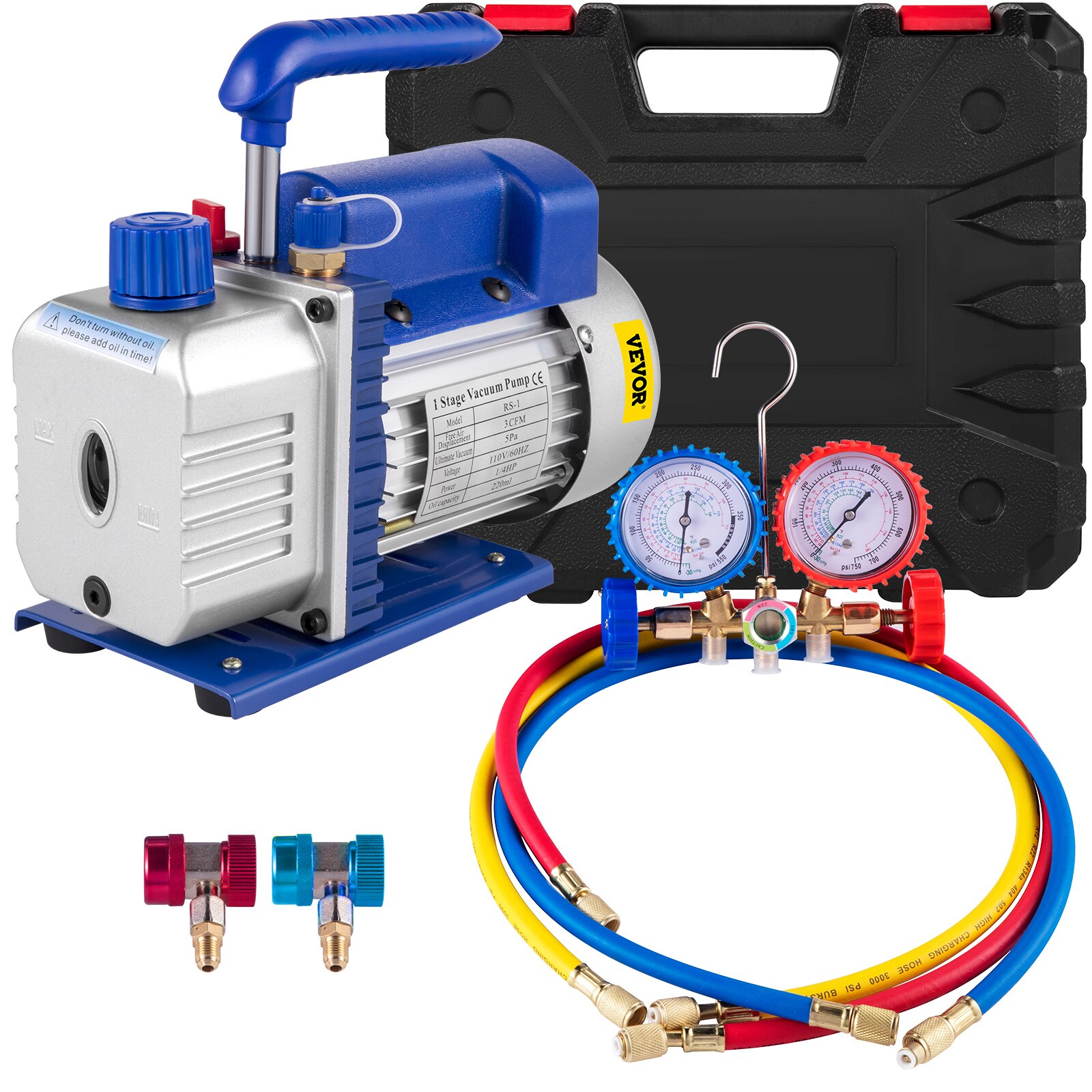 VEVOR vacuum-pump 3-CFM Heat recovery Air Exchanger