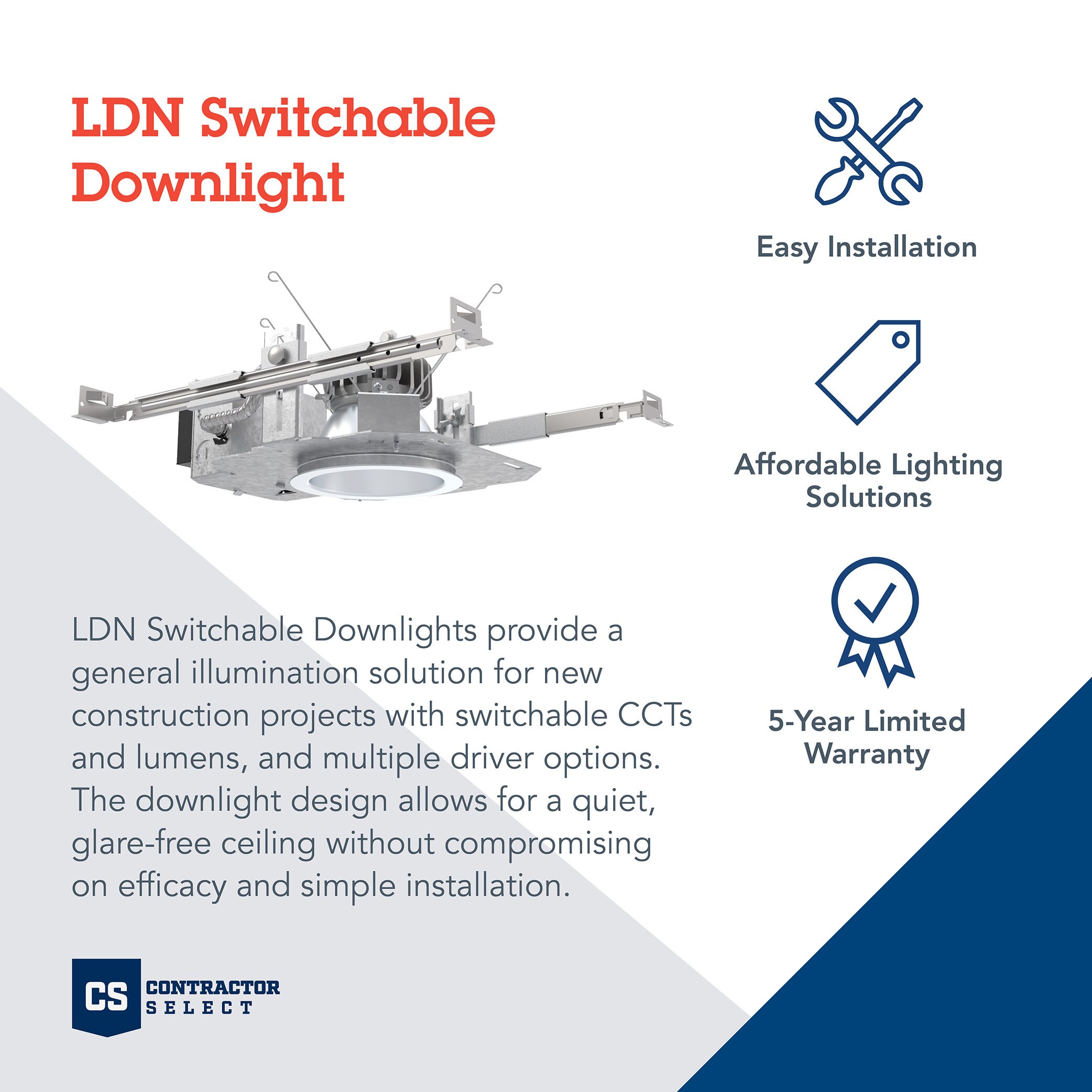 Lithonia Lighting LDN4ALO2SWW1MVOLT b040335 - View #2