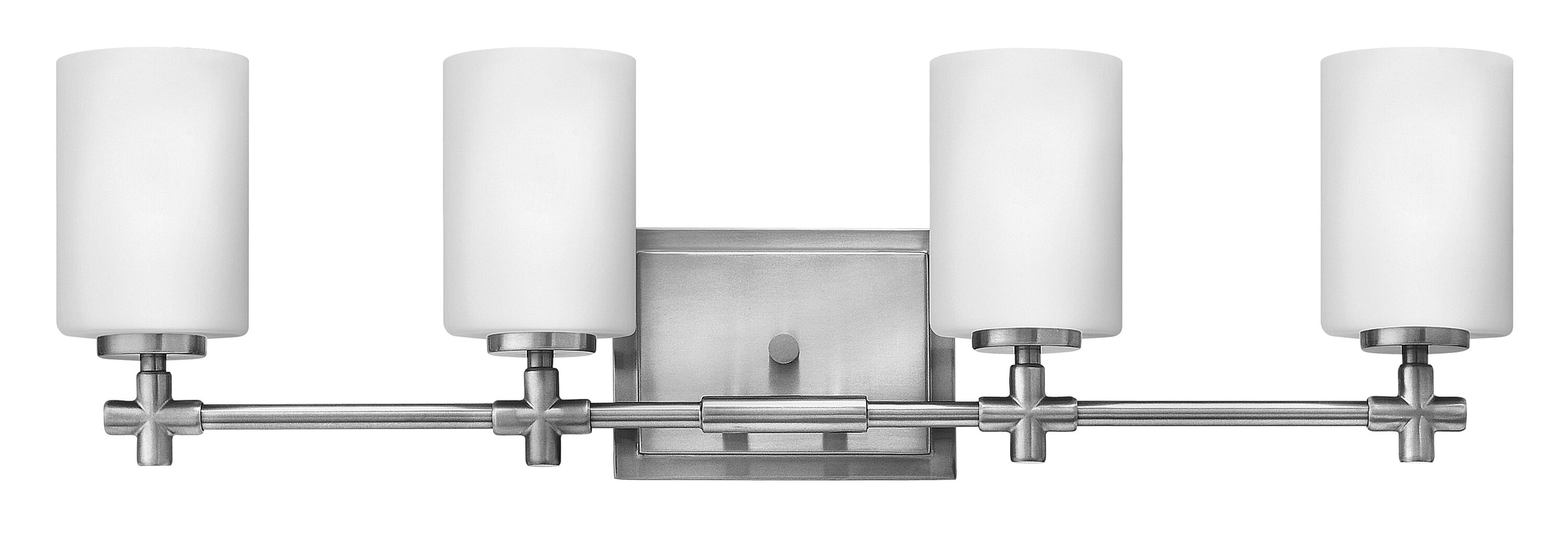 Hinkley 57554BN Laurel 27.75-in 4 -Light Brushed Nickel Transitional Vanity light