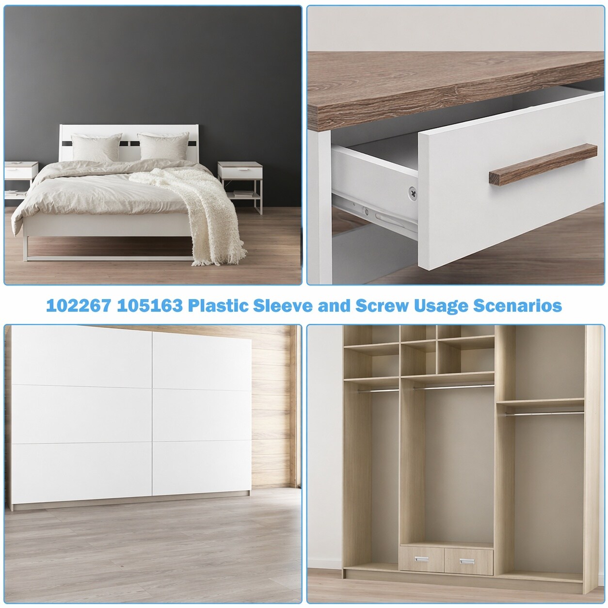 Aoibox LABHAJOK Bed-Risers - View #3