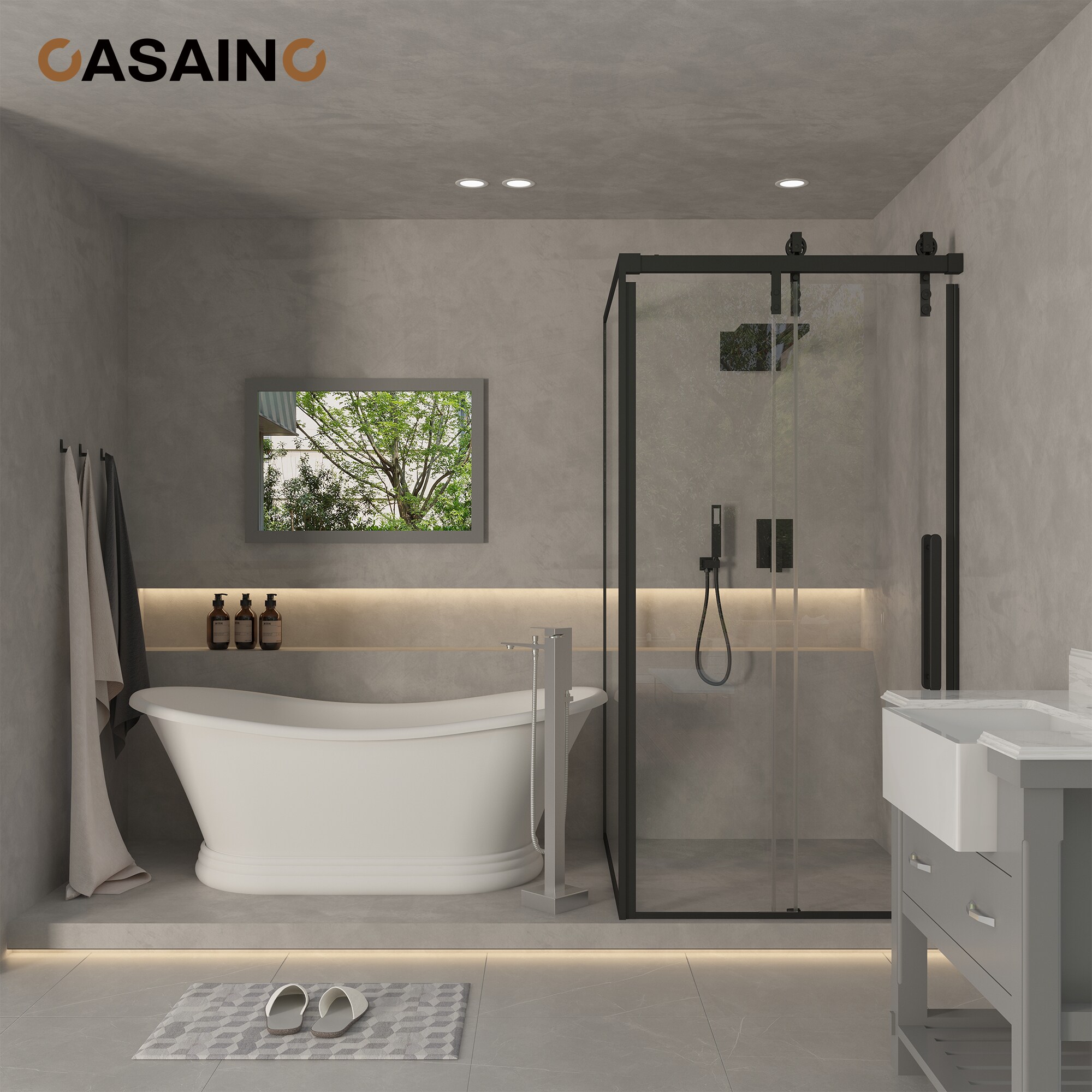 CASAINC CA06004S67MW bathtubs - View #3
