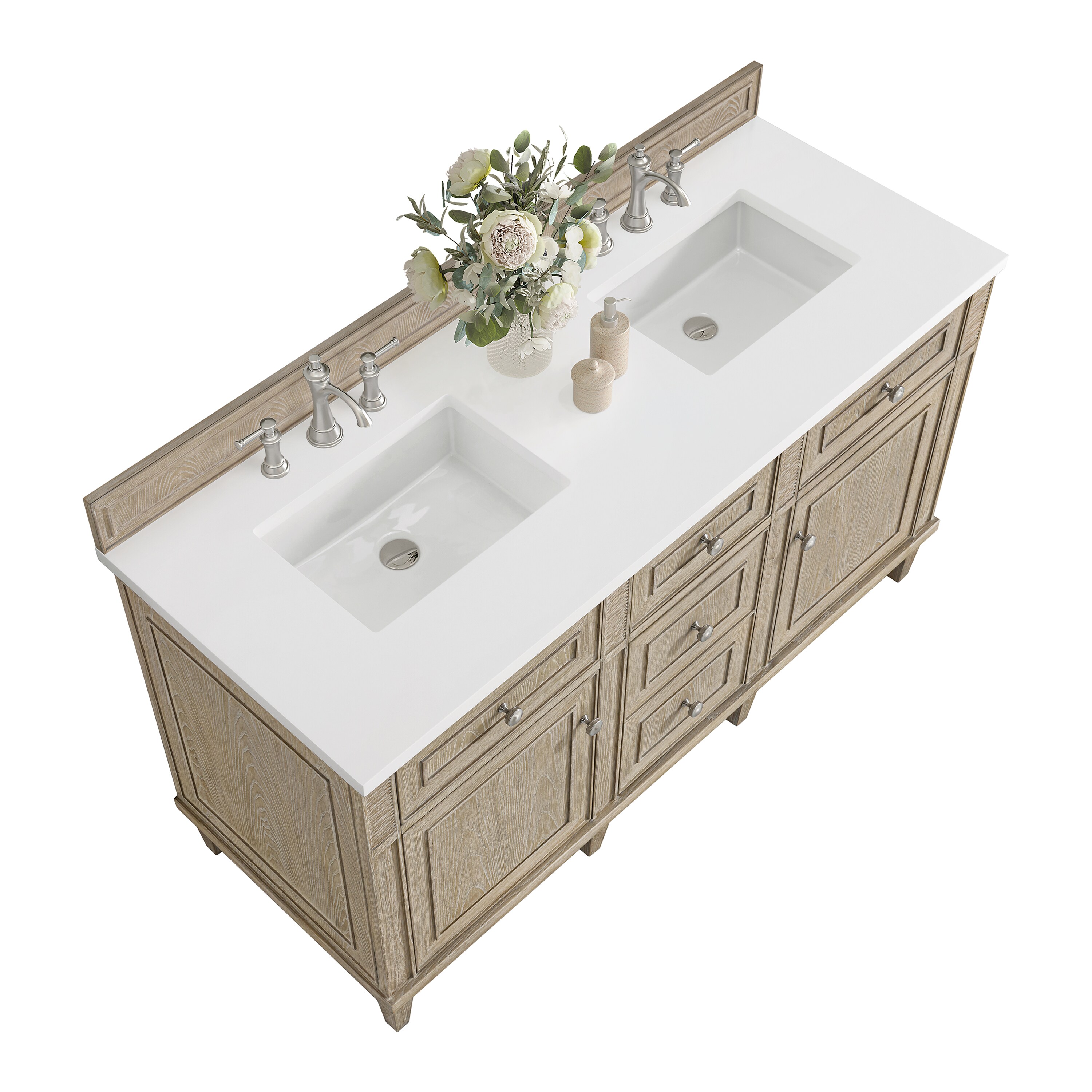 James Martin Vanities 424-V60D-WWO-3WZ Bath-Vanity-Combo - View #7