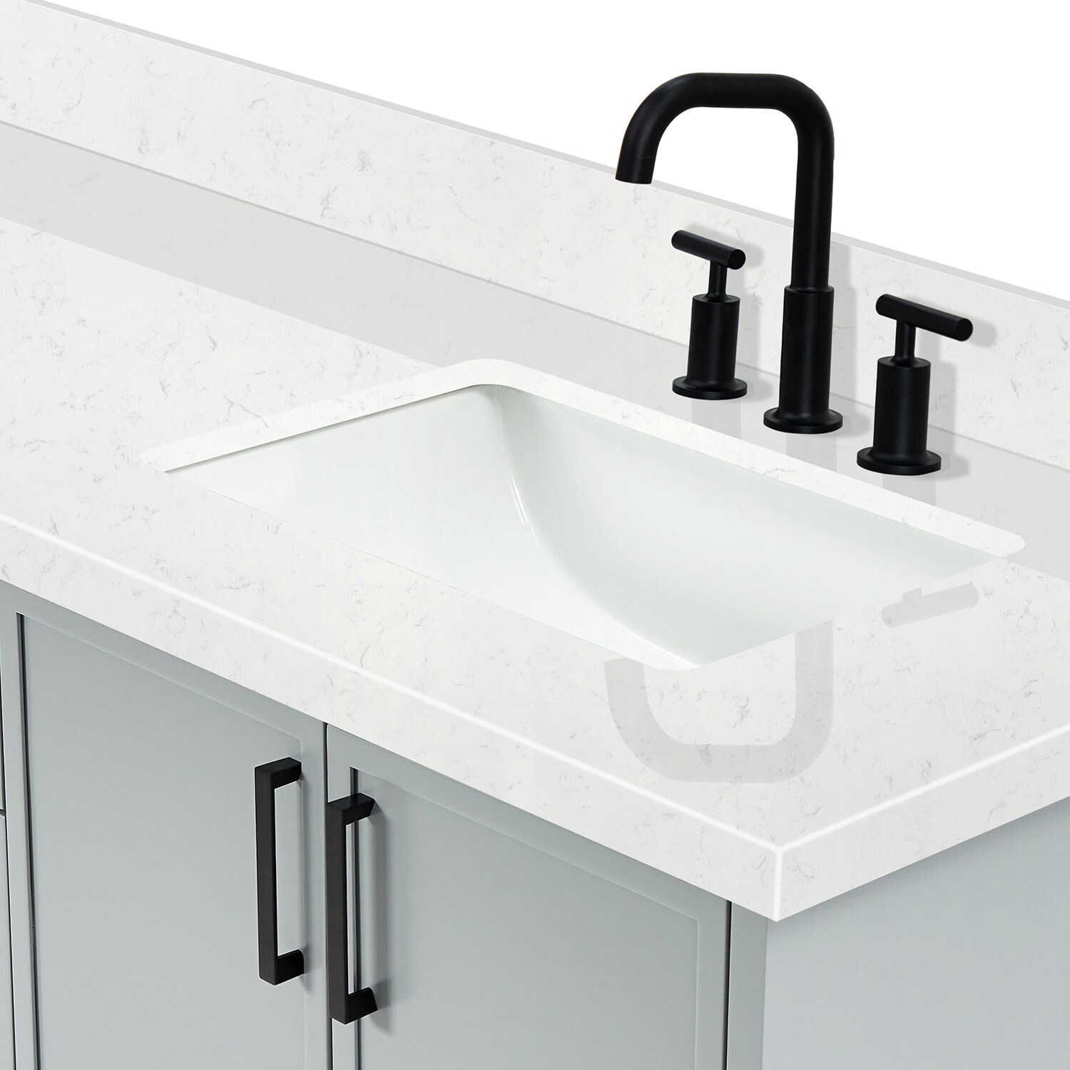 ARIEL K72DCQRVOGRY Bath-Vanity-Combo - View #13