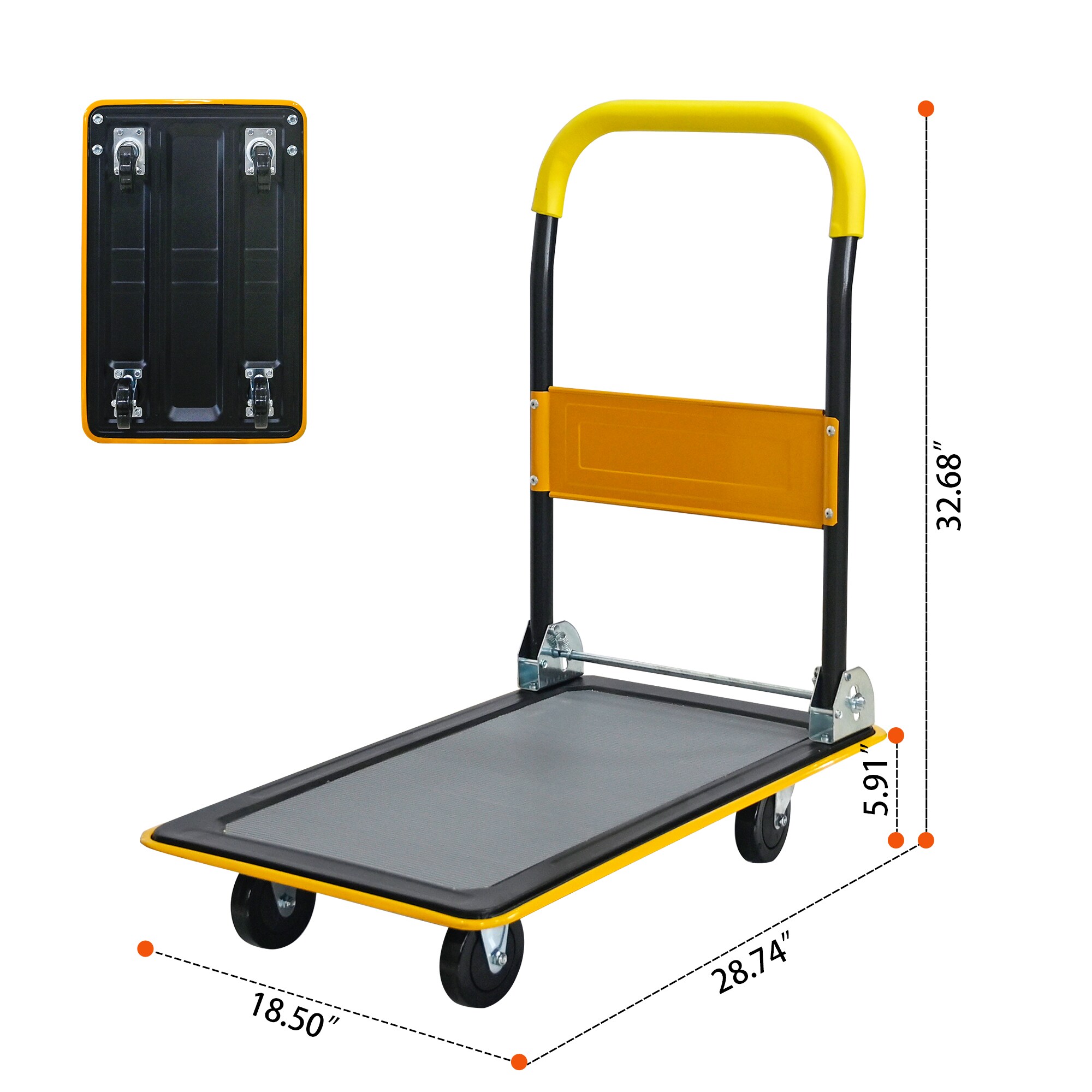 Boyel Living BL-AM32026 Hand-Truck-Dollies - View #6