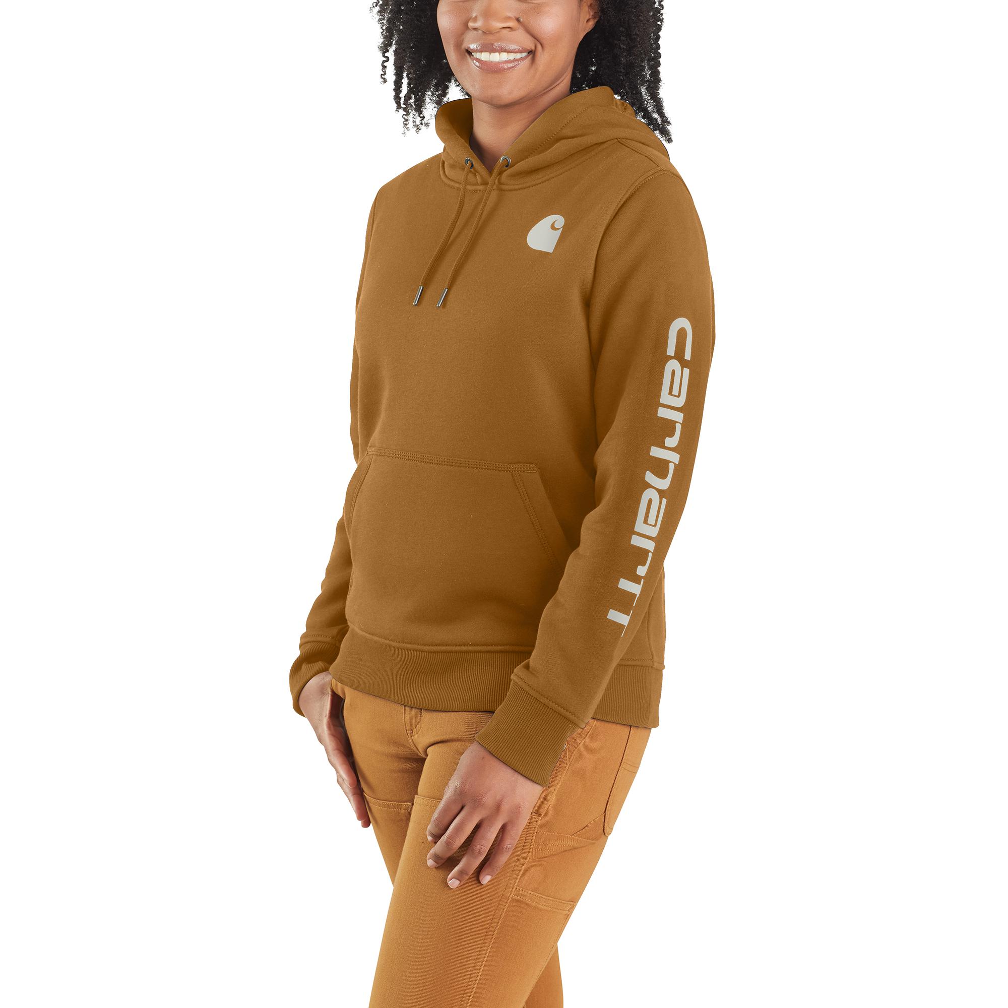 Carhartt Women's Fleece Long Sleeve Sweatshirt (Large) in the