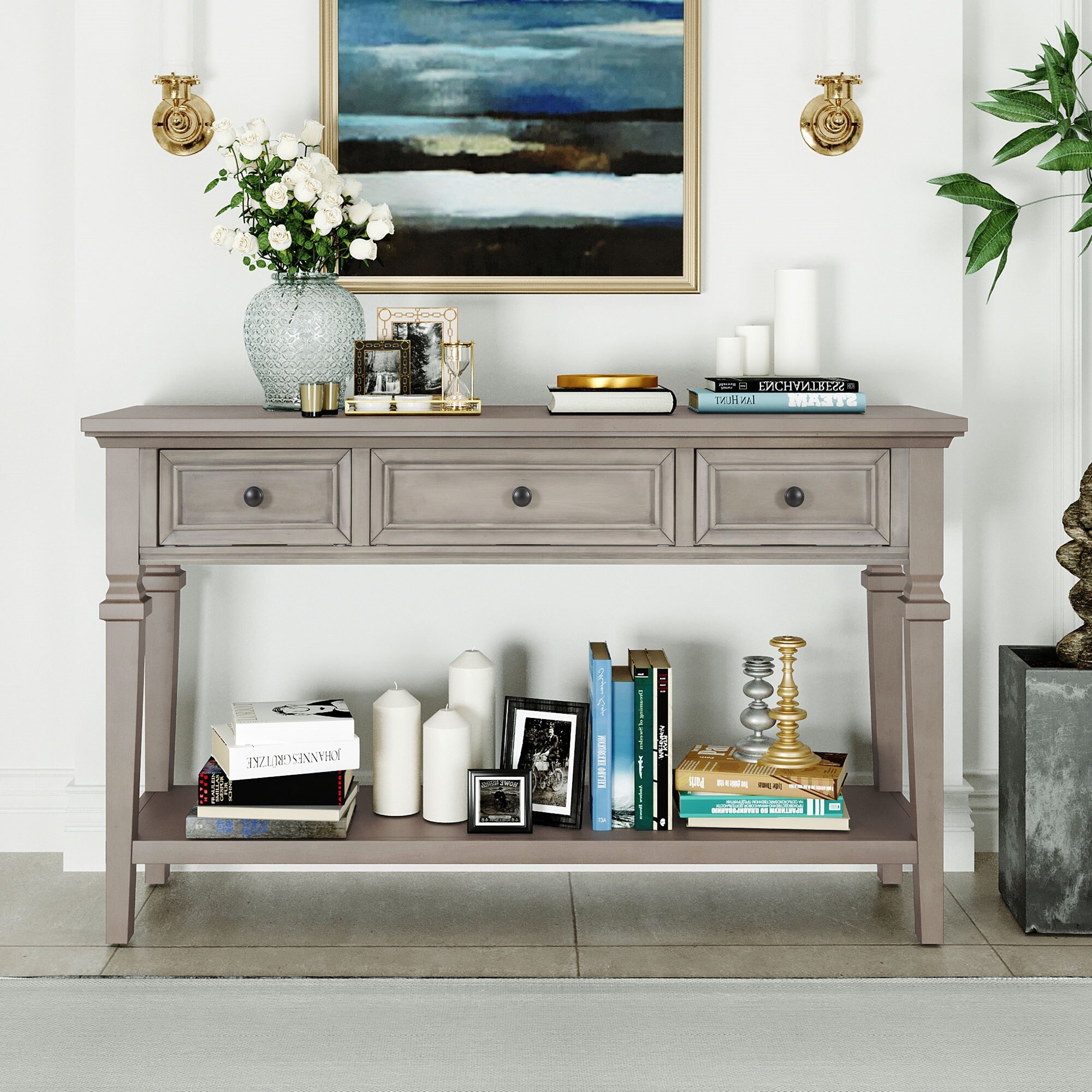 Mondawe OR-W6438K-TR Console-Sofa-Tables - View #2