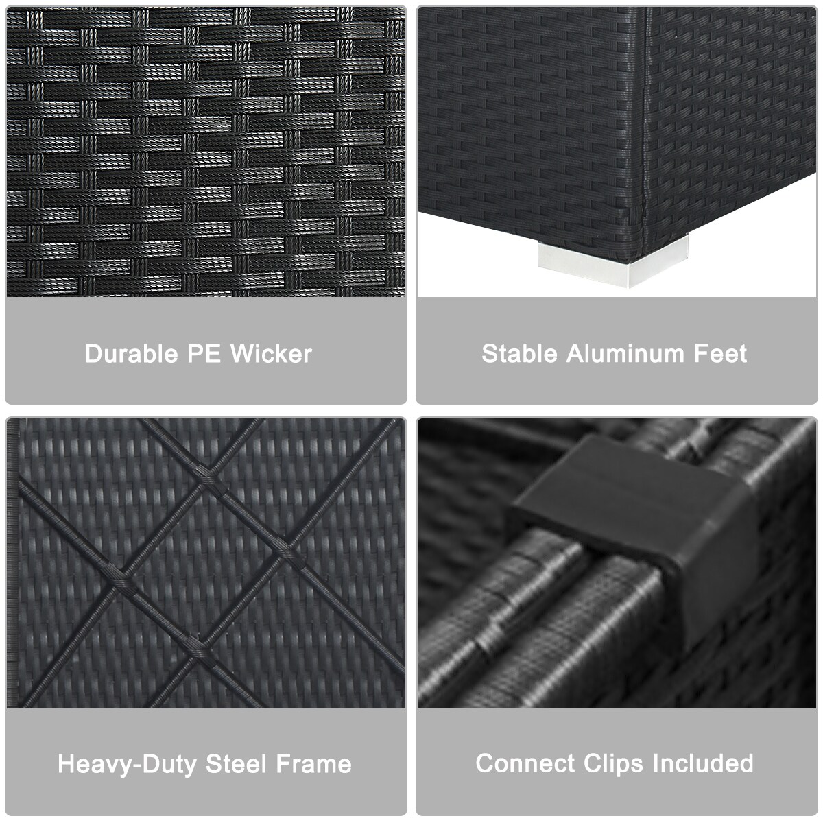 Forclover CKT-S00020 Patio-Conversation-Sets - View #6