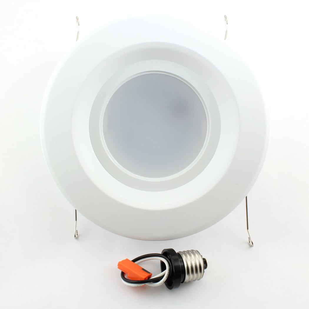 Cyron Lighting BDL6B1-D01-15WW27 White 5-in or 6-in 825-Lumen Warm White Round Dimmable LED Recessed Downlight