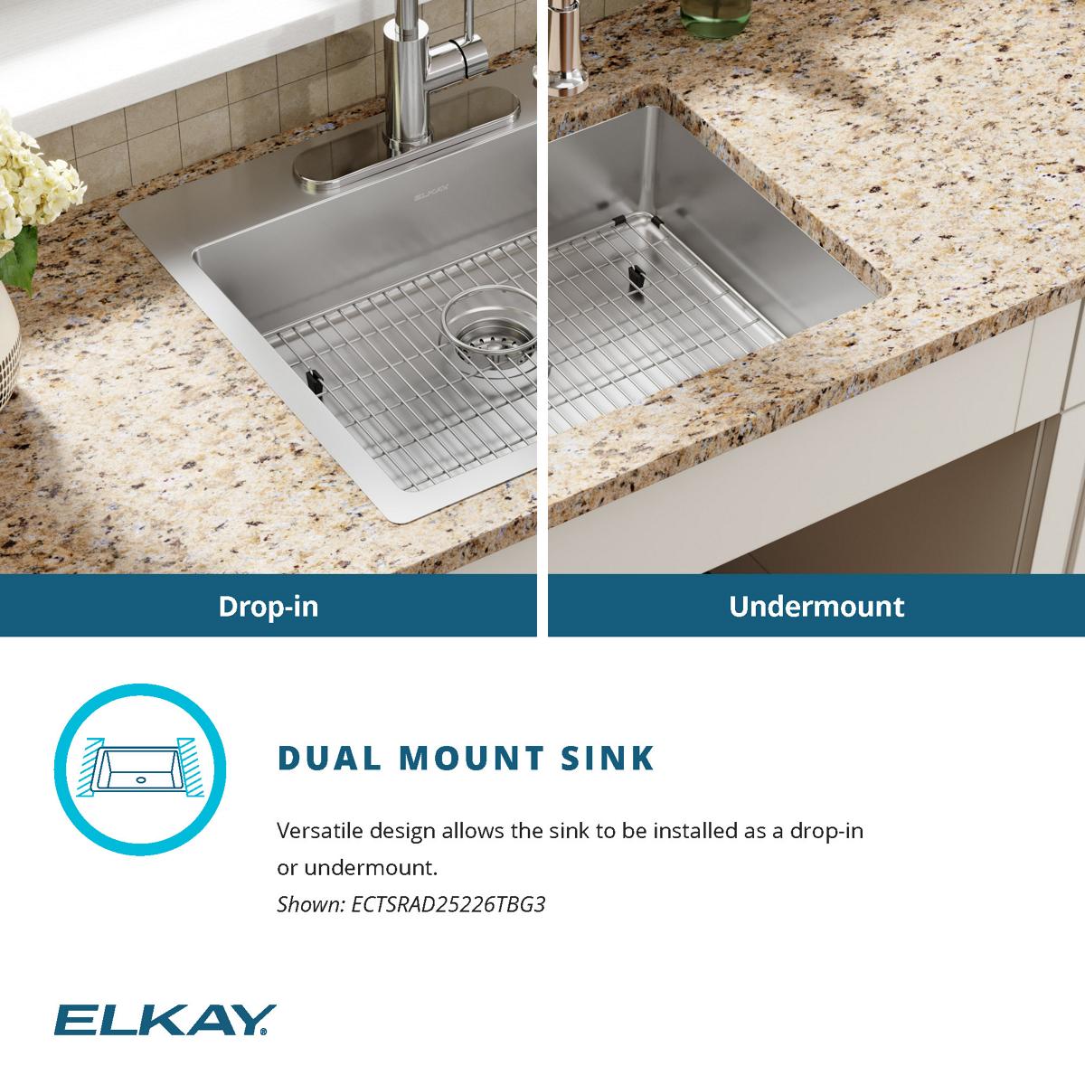 Elkay ECTSRAD25226TBG3 Kitchen-Sinks - View #14