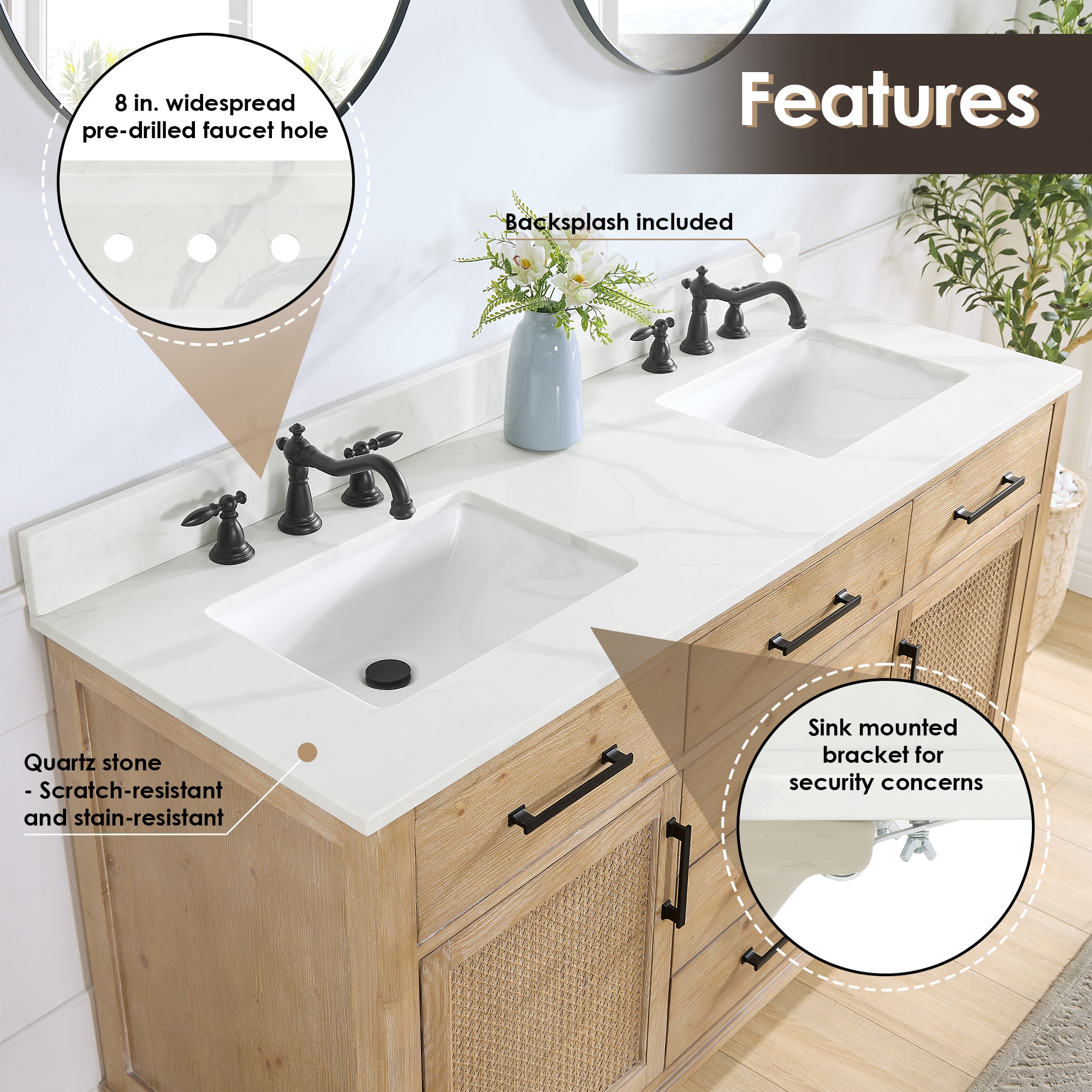 Altair 560060-WF-CWQ-NM Bath-Vanity-Combo - View #4