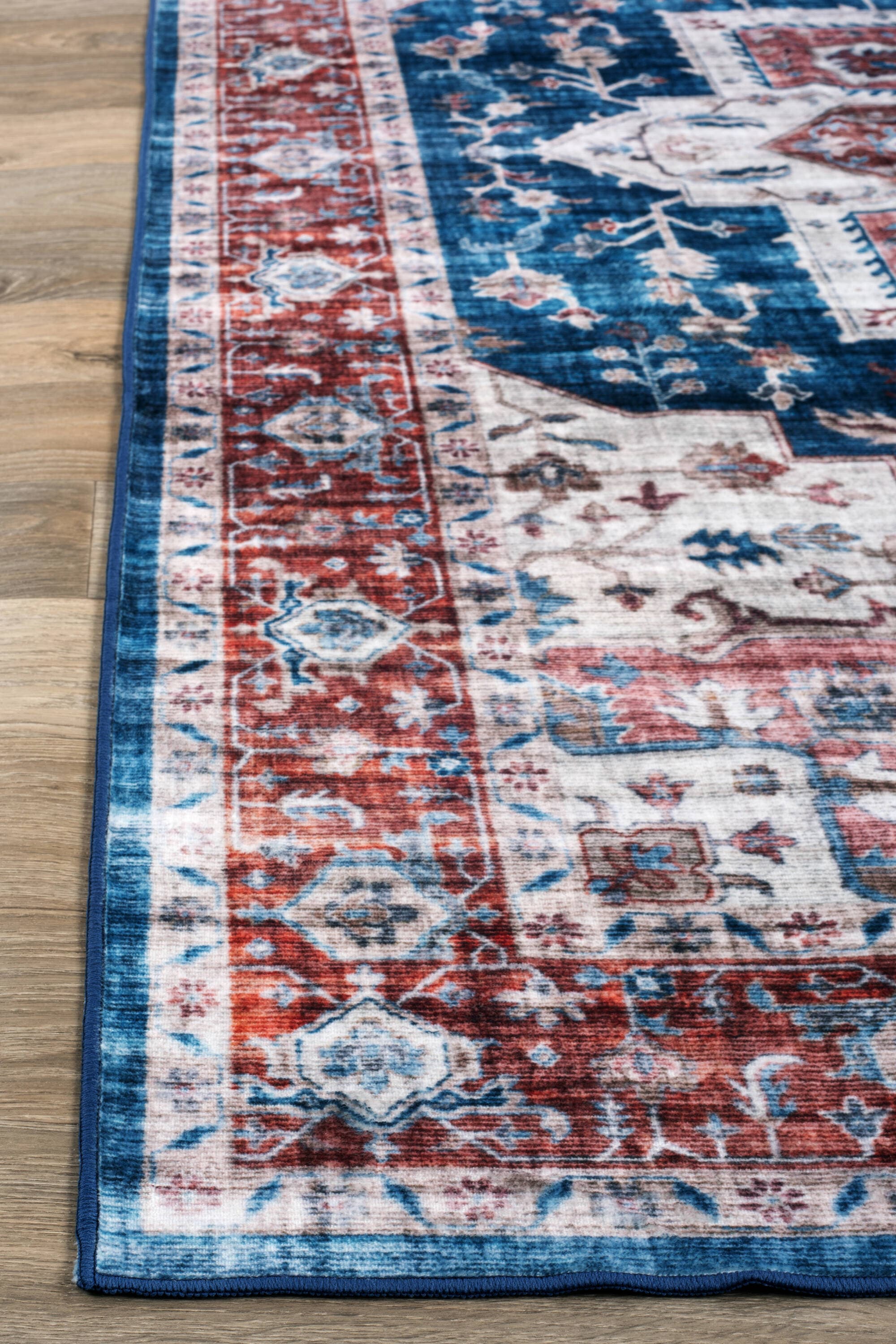 World Rug Gallery 7015BLUE8X10 rugs - View #7