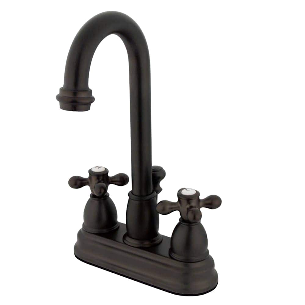 Kingston Brass - KB361.AX Restoration 1.2 GPM Centerset Bathroom Faucet with PopUp Drain Assembly