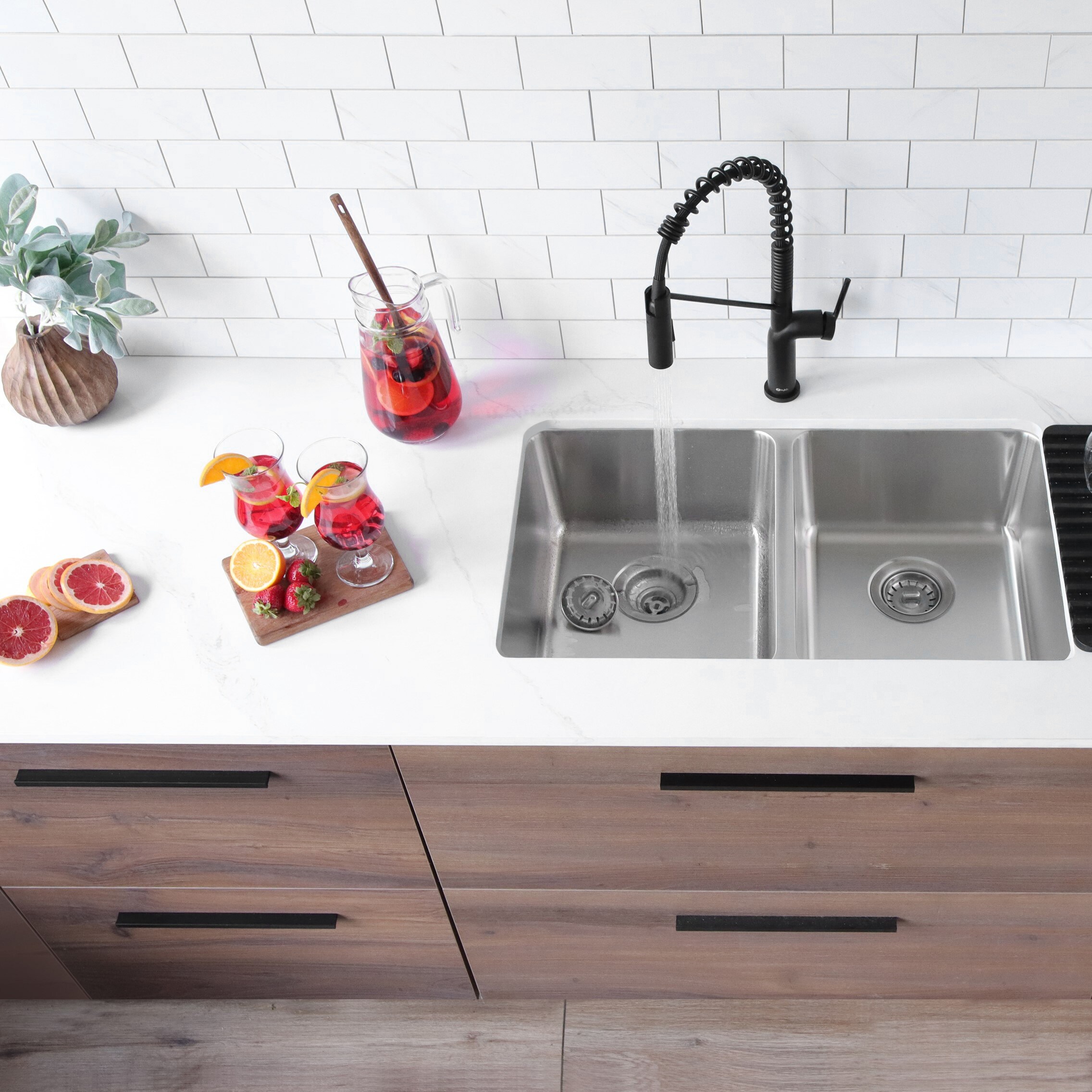 Stylish S-414T1 Kitchen-Sinks - View #2