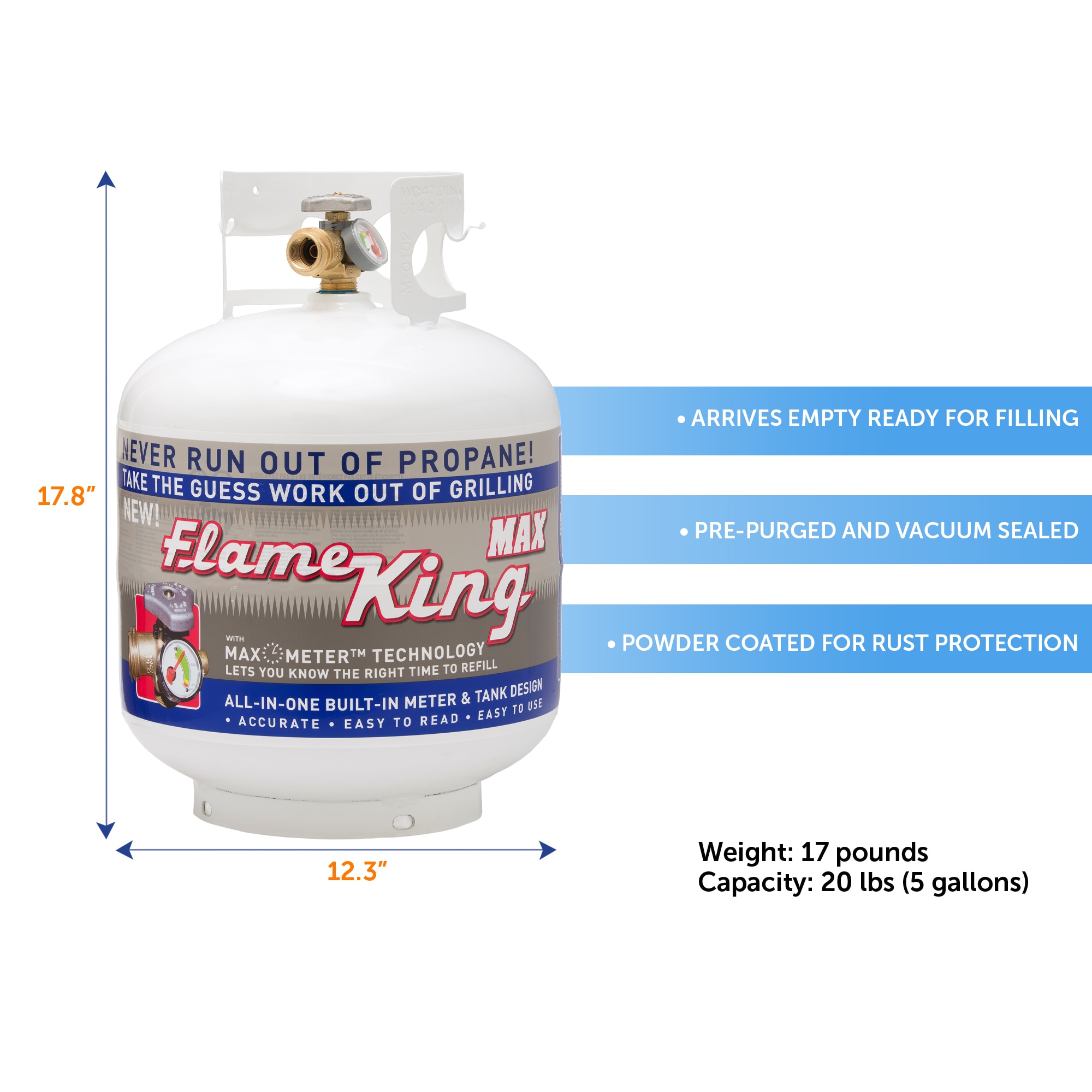 Flame King YSN230 Propane-Tanks-Accy - View #5