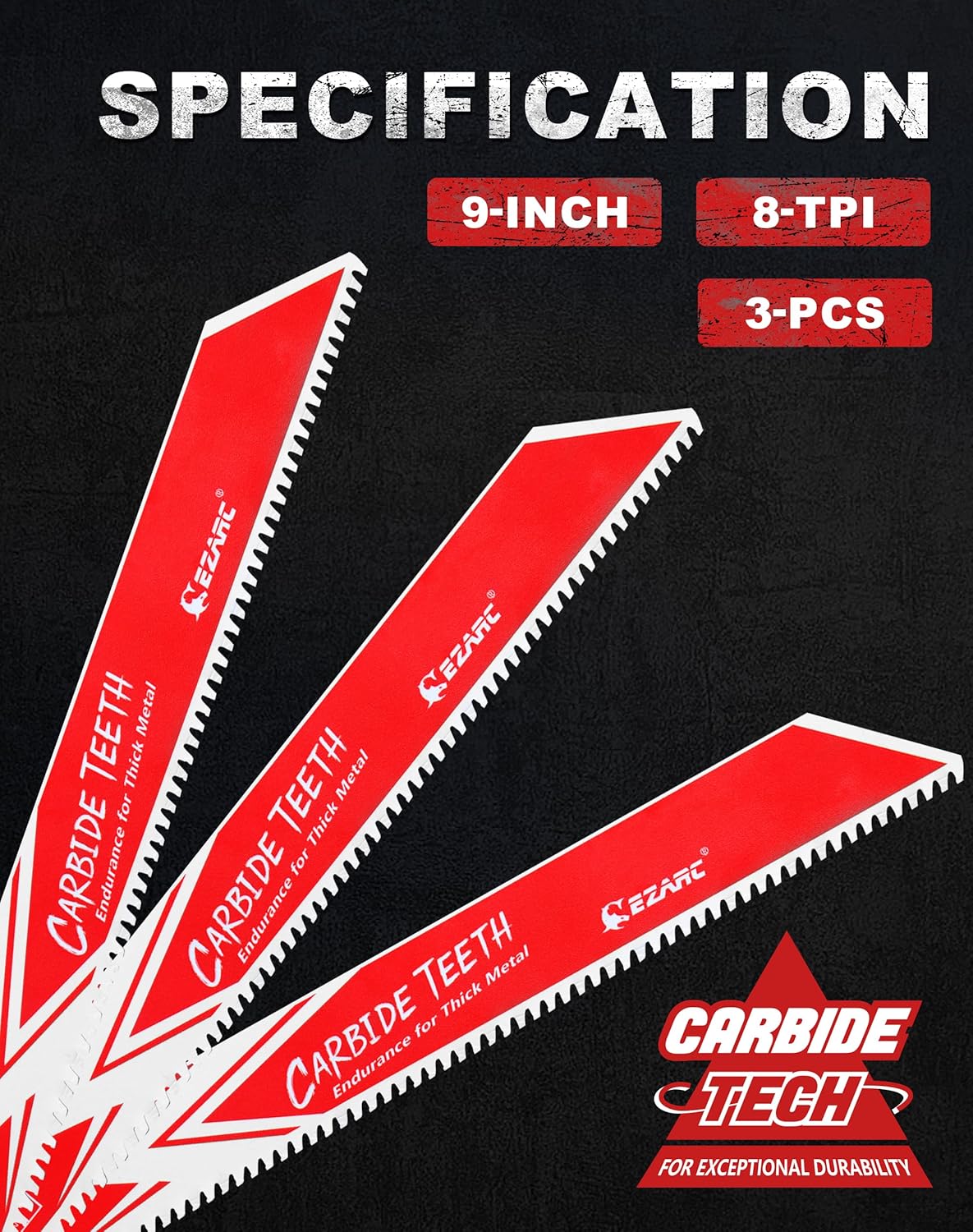 EZARC 8021C08 Reciprocating-Saw-Blades - Thumbnail View #6