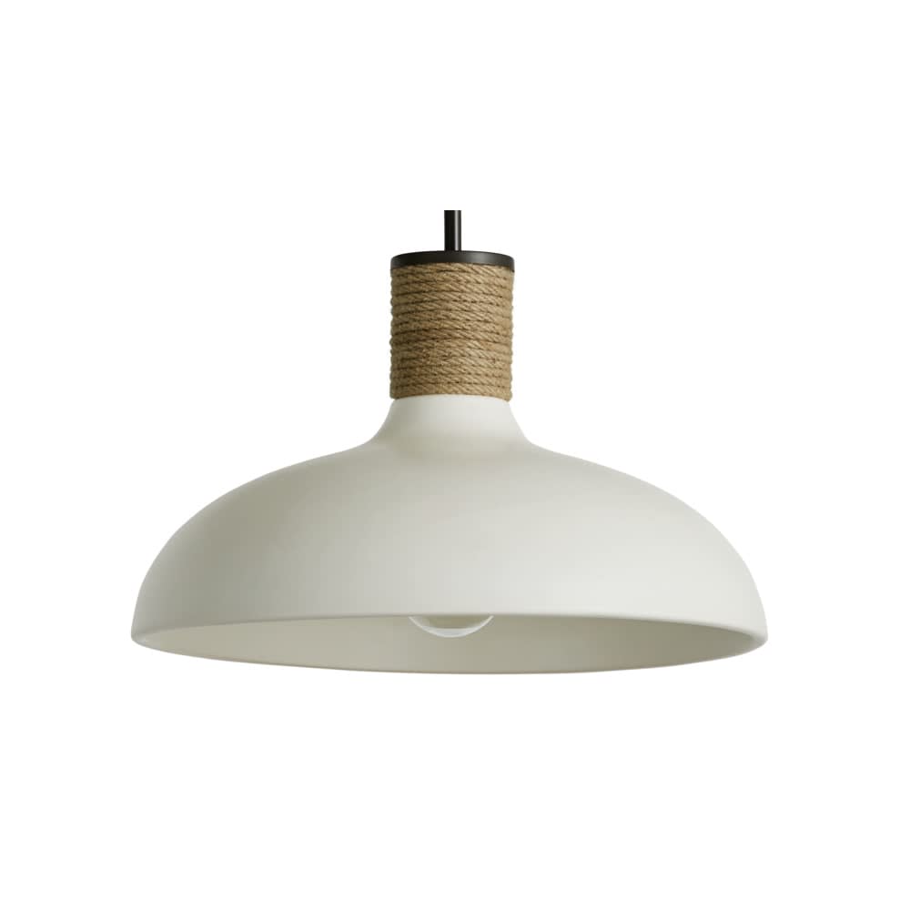  340612 171/2 Inch Wide Pendant with Ceramic Shade