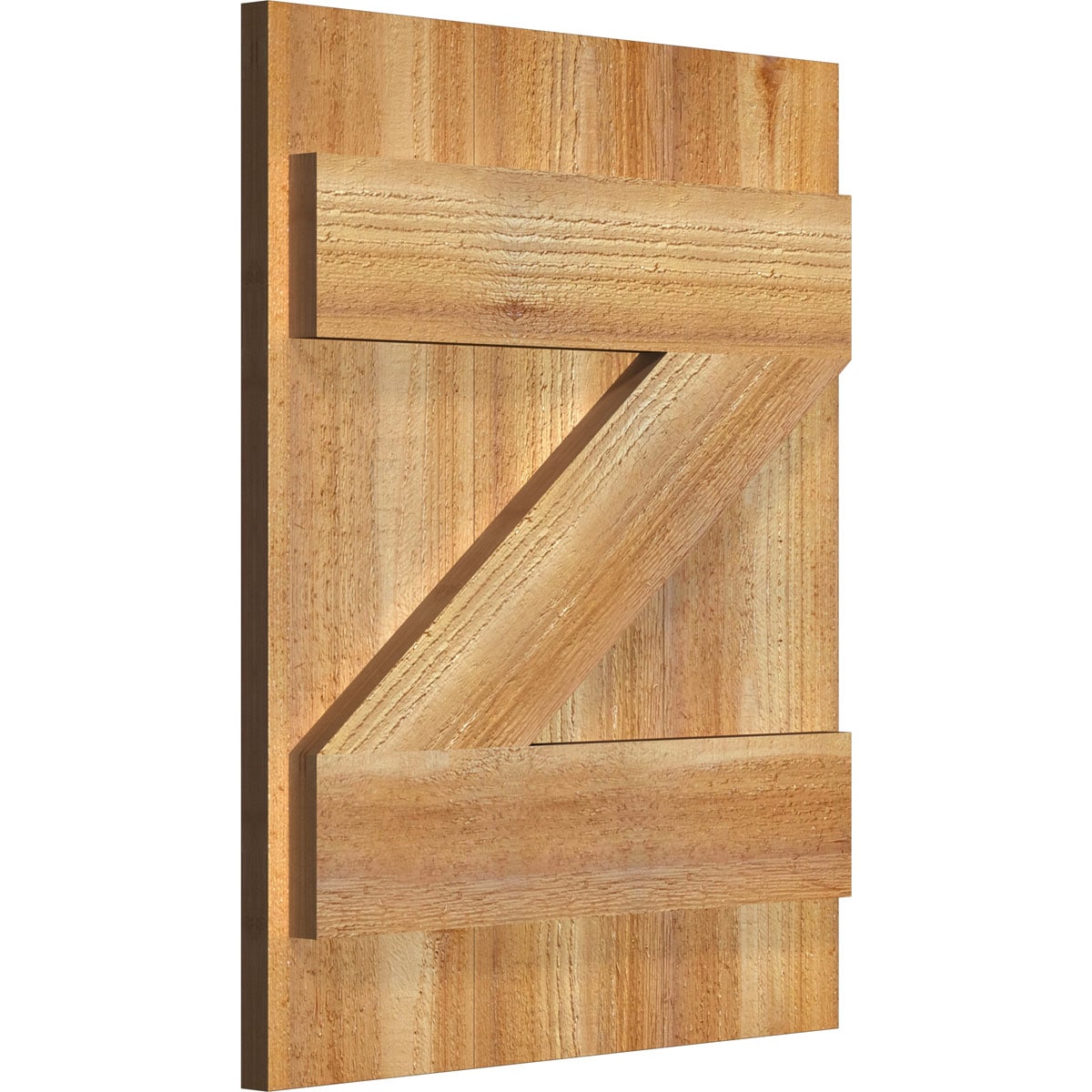 Ekena Millwork RBJ06Z16X020RWR Exterior-Shutters - View #2