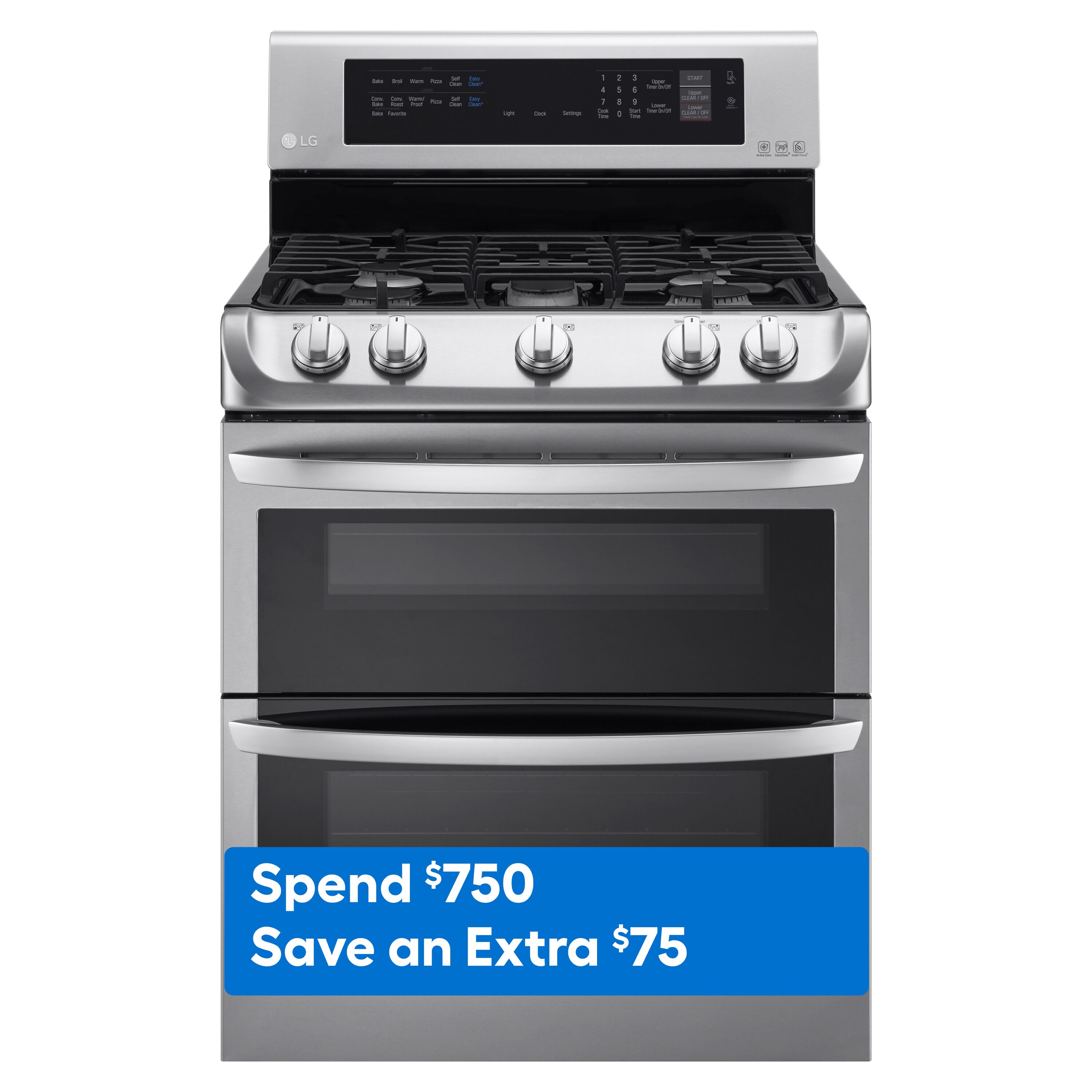 Double Oven Gas Ranges at
