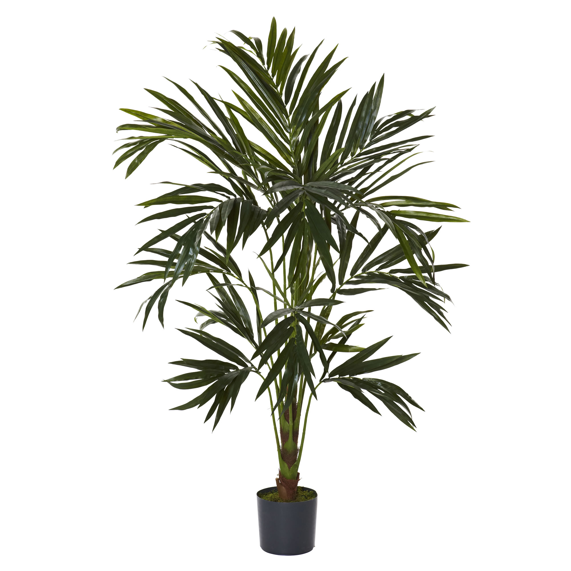 Nearly Natural 72-in Green Indoor Artificial Silk Artificial Tree in the Artificial  Plants & Flowers department at